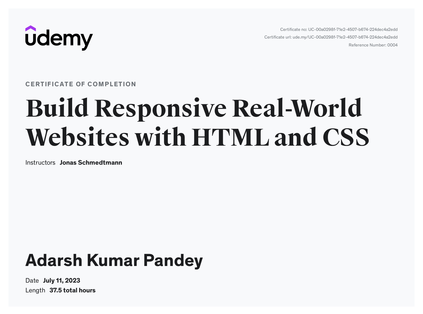 Adarsh Kumar pandey - Masters of Computer Application 25 - 27 @ UOH ...