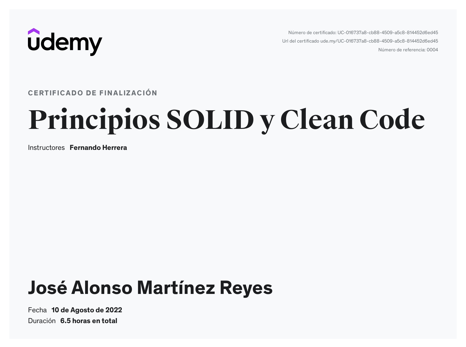 Clean Code Certification