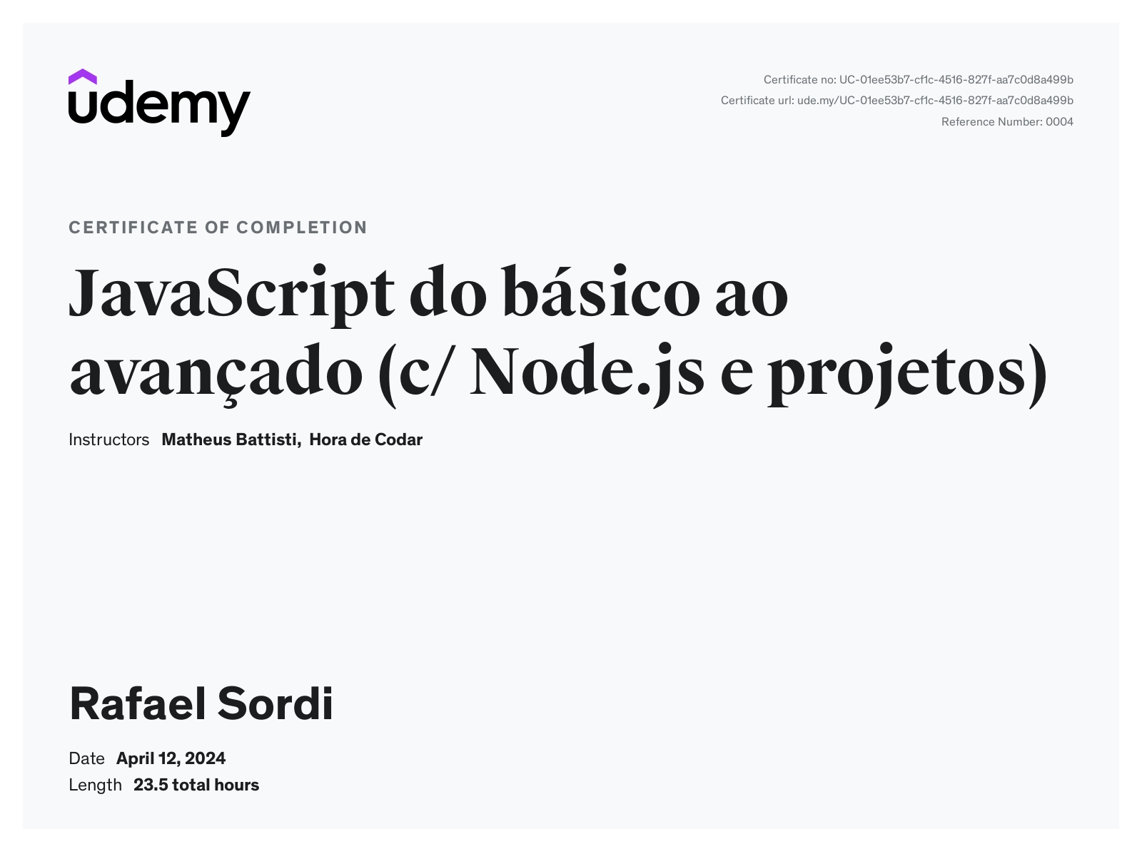 Rafael Sordi - Full Stack | JavaScript | Node Js | React Js ...