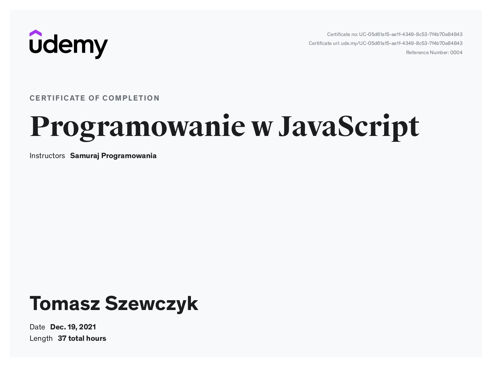 Tomasz Szewczyk - Software Engineer | Frontend Engineer | LinkedIn