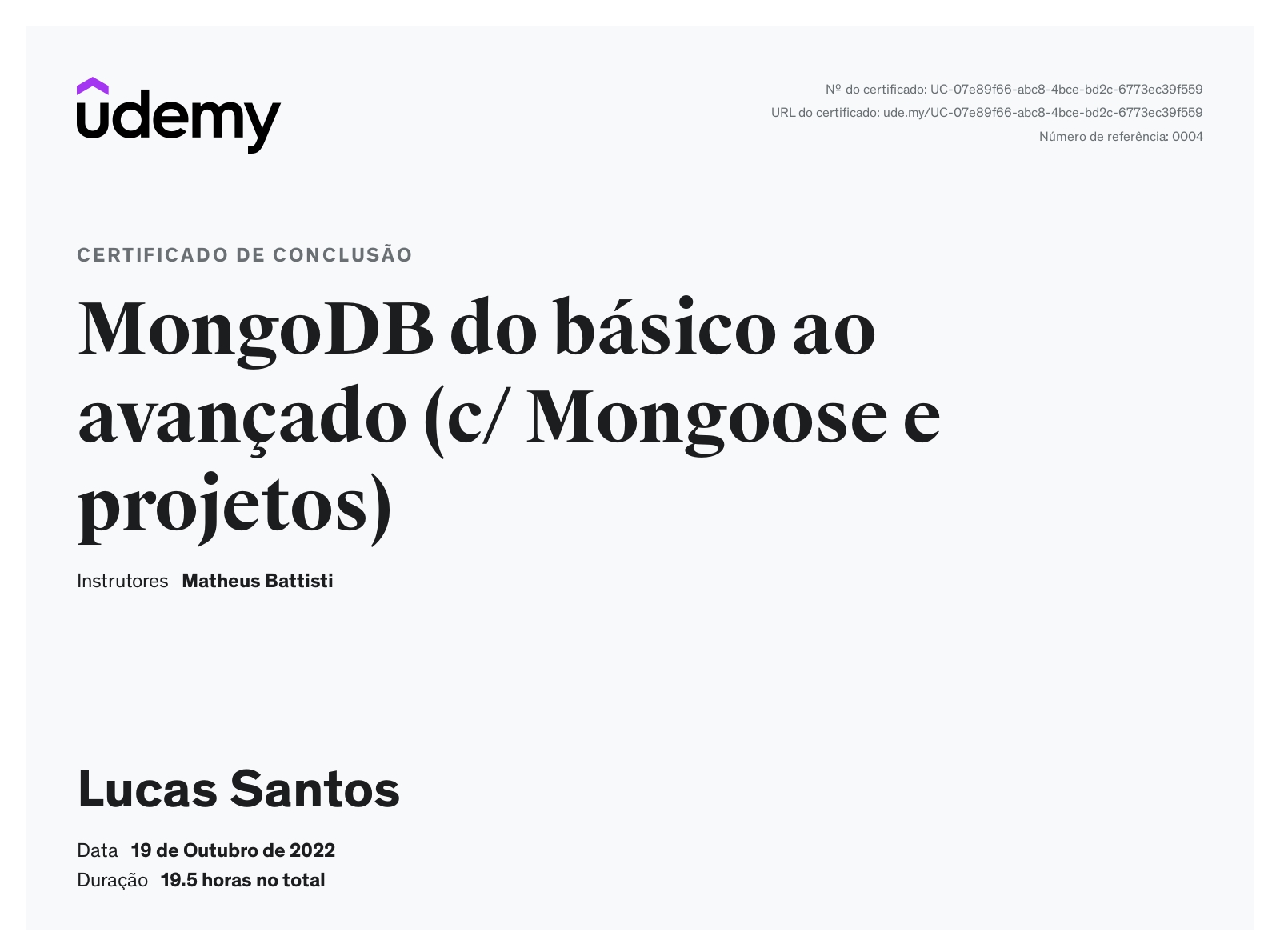 Lucas Santos - Desenvolvedor Full Stack | NodeJs | ReactJs | Typescript ...