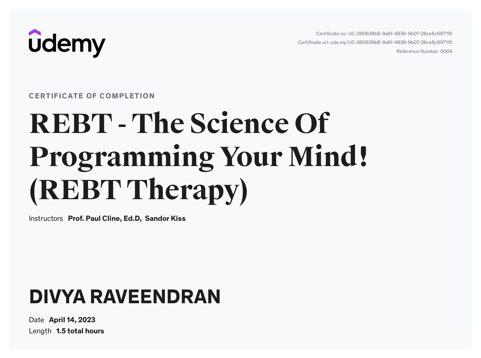 REBT - The Science Of Programming Your Mind! (REBT Therapy)