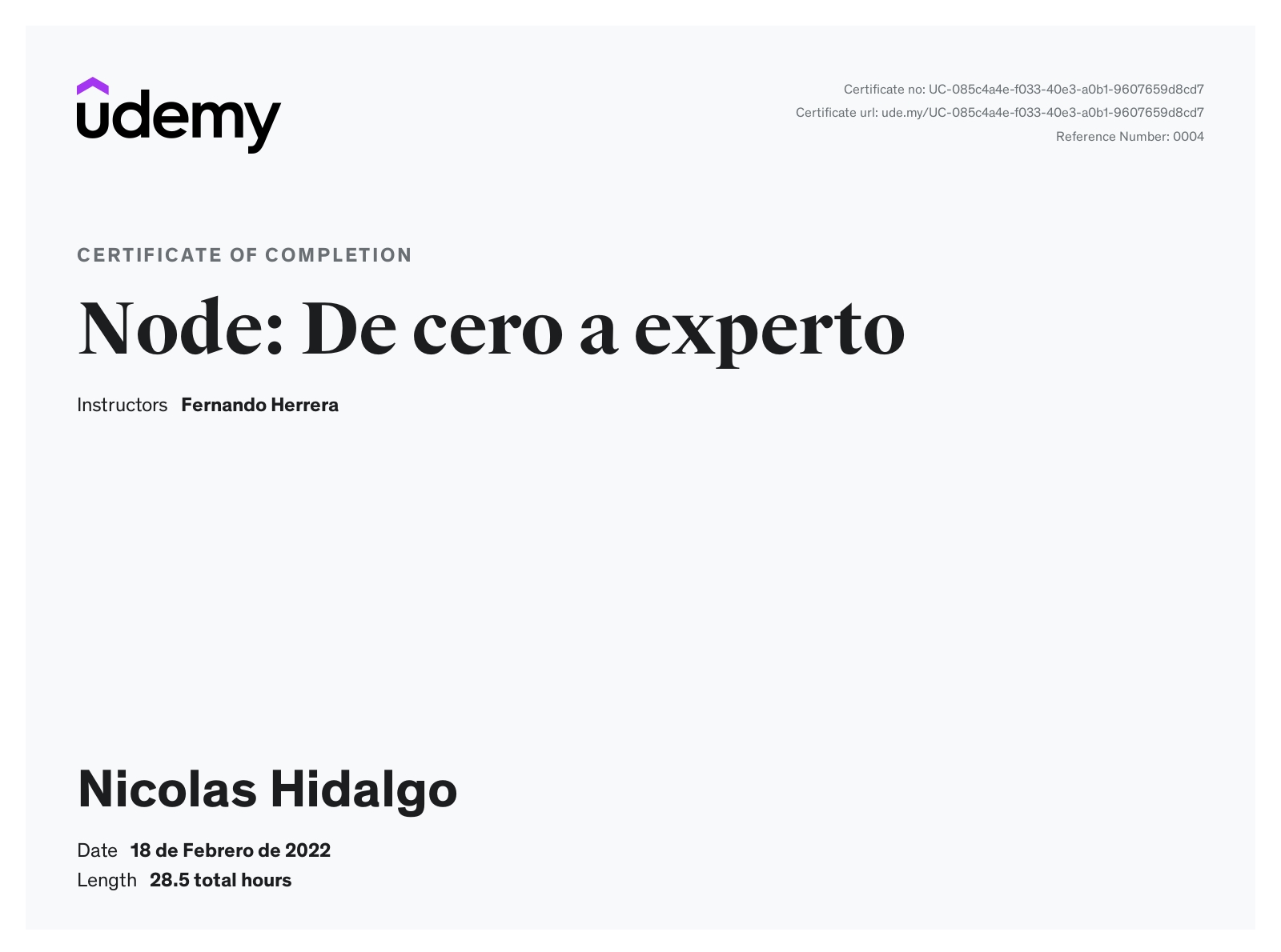 Nicolas Hidalgo Castillo - Software Engineer | Fullstack developer ...