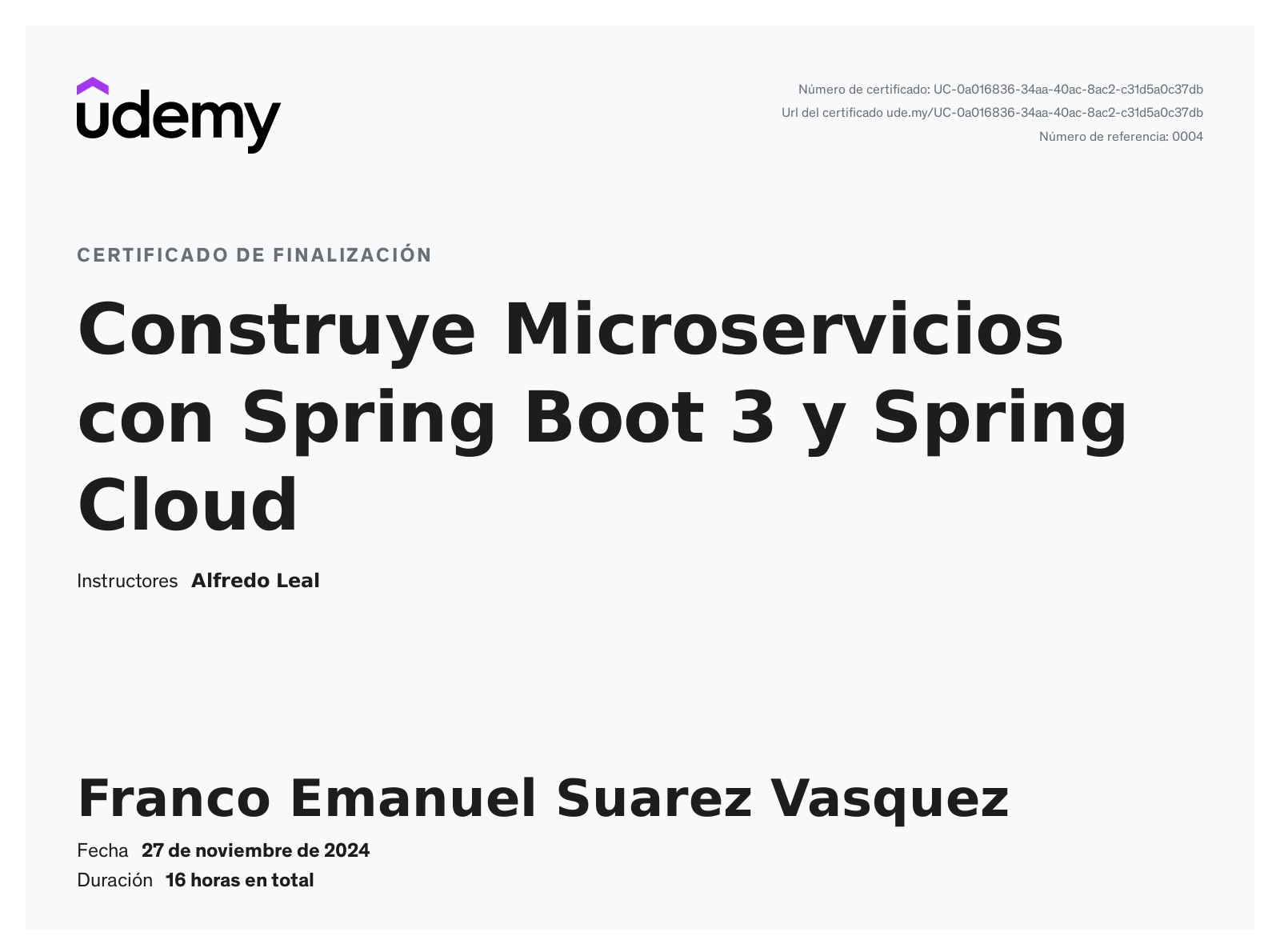 Franco Suarez - Senior Backend Engineer | Java | Spring Boot | Cloud ...