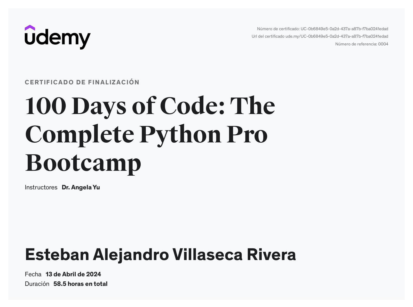 Esteban V. - Backend Developer | Python | Django | SQL | LinkedIn