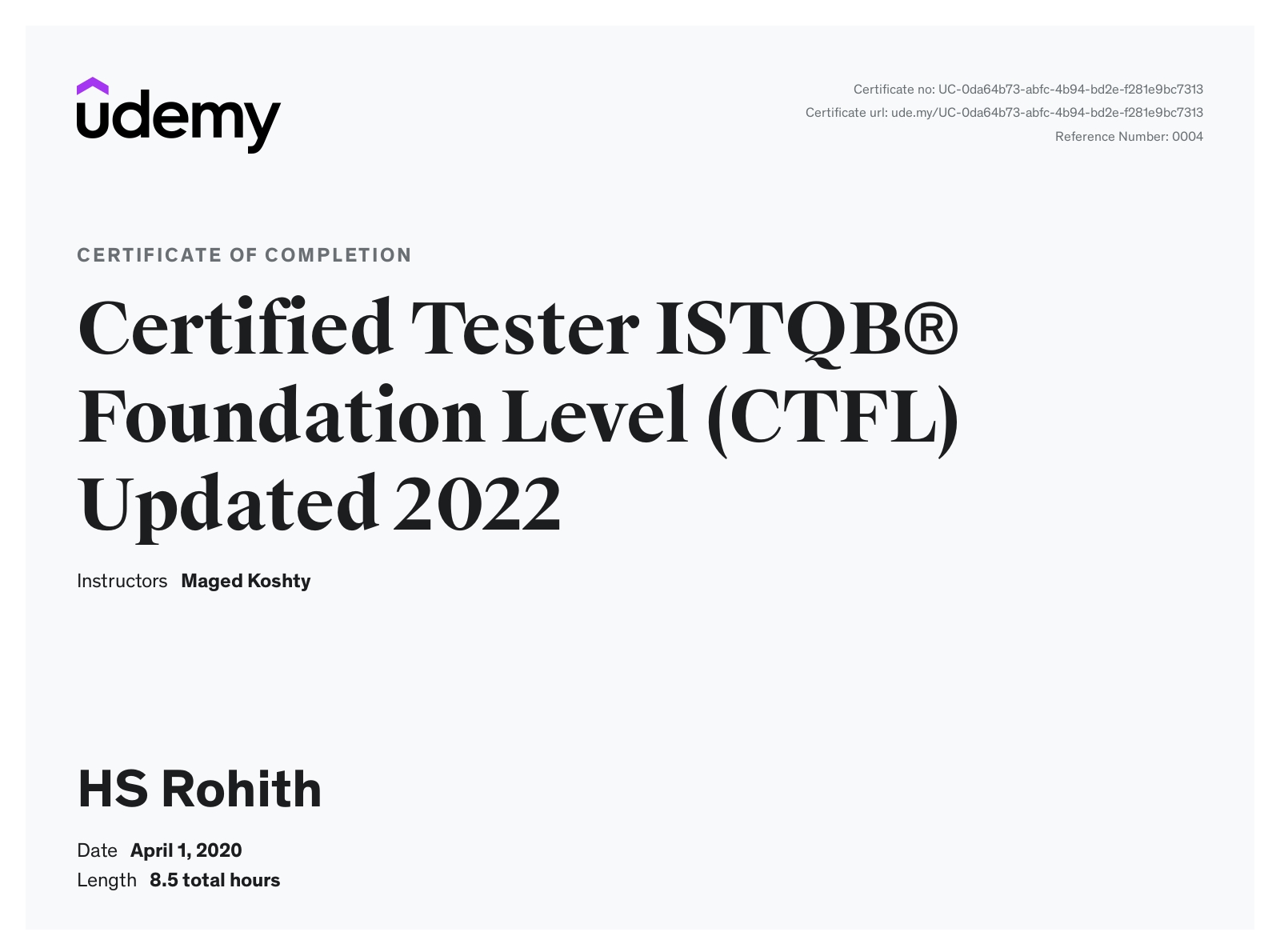 HS Rohith - Tata Consultancy Services | LinkedIn