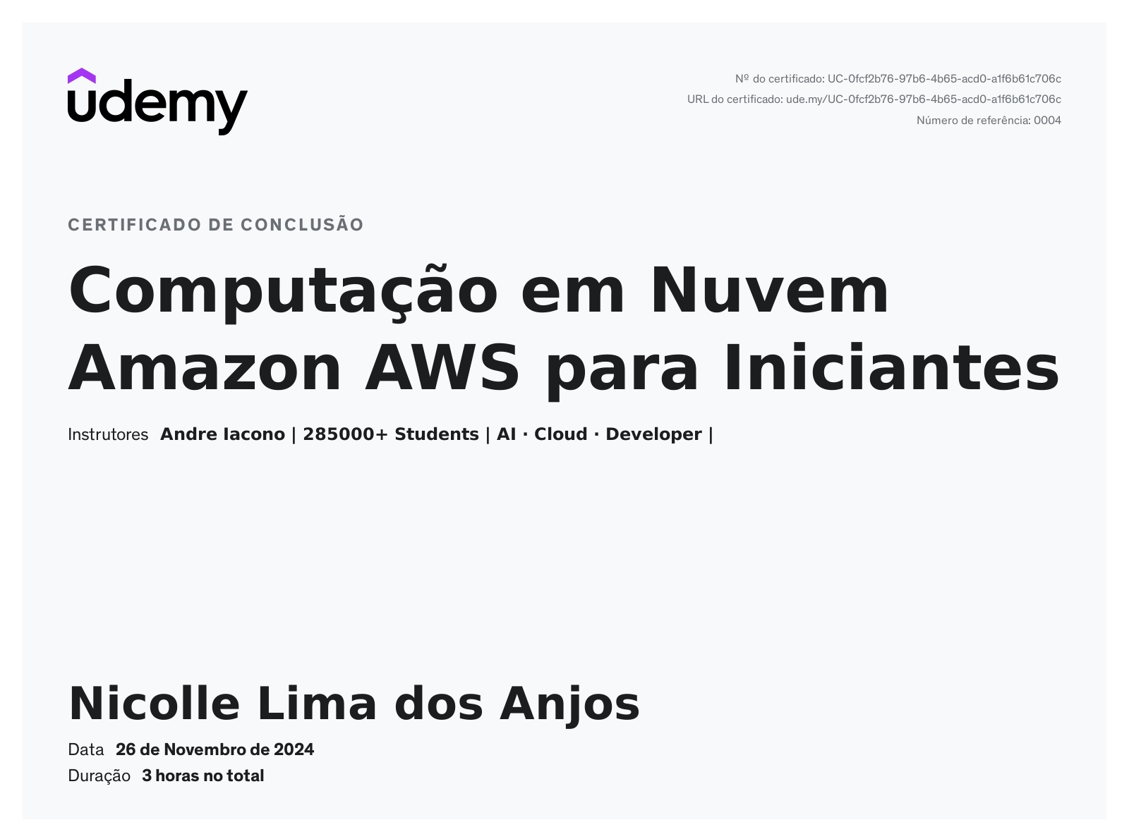 Nicolle Lima dos Anjos - Full Stack Developer | Typescript | Node.js ...
