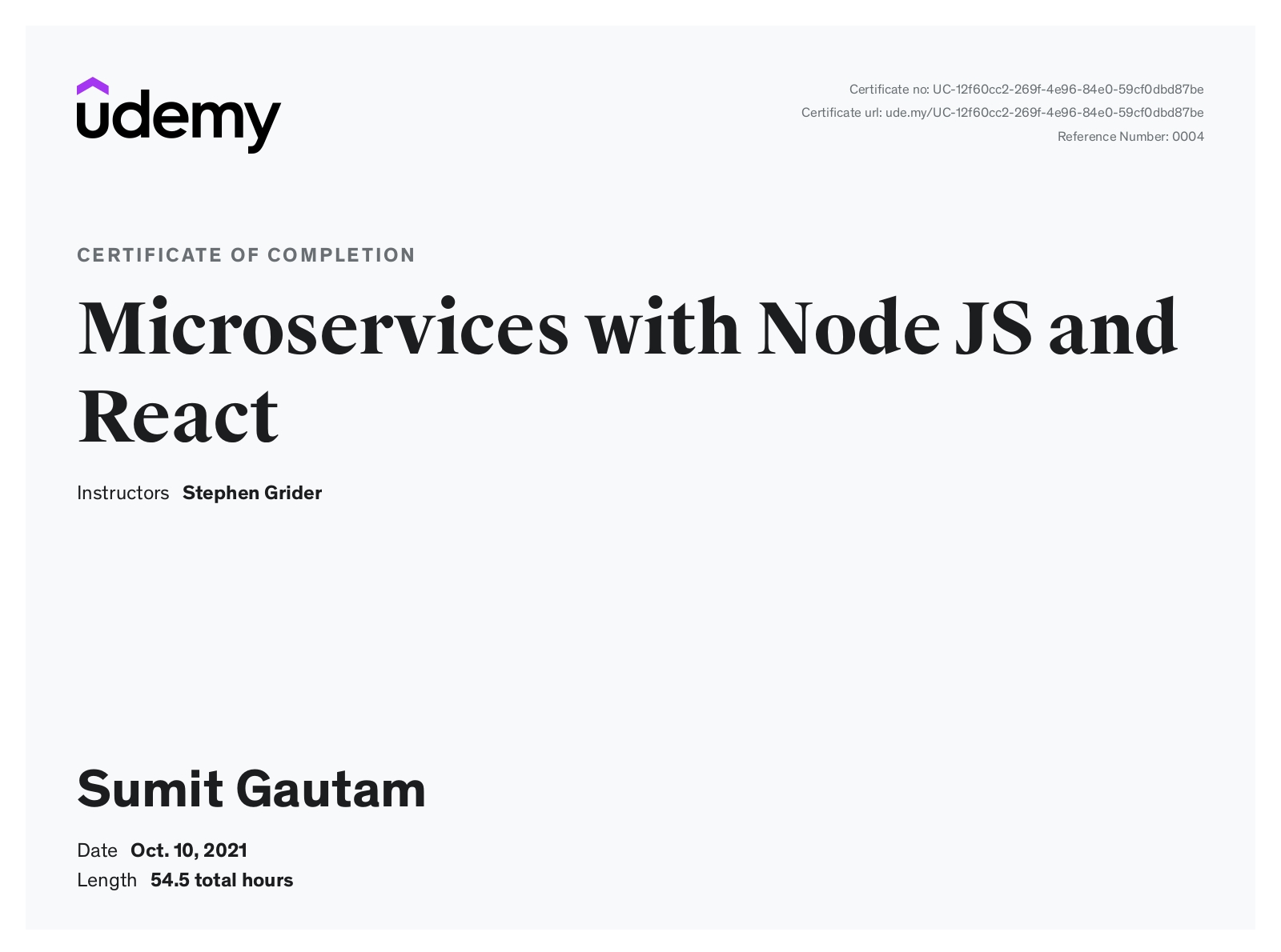 NodeJS and React