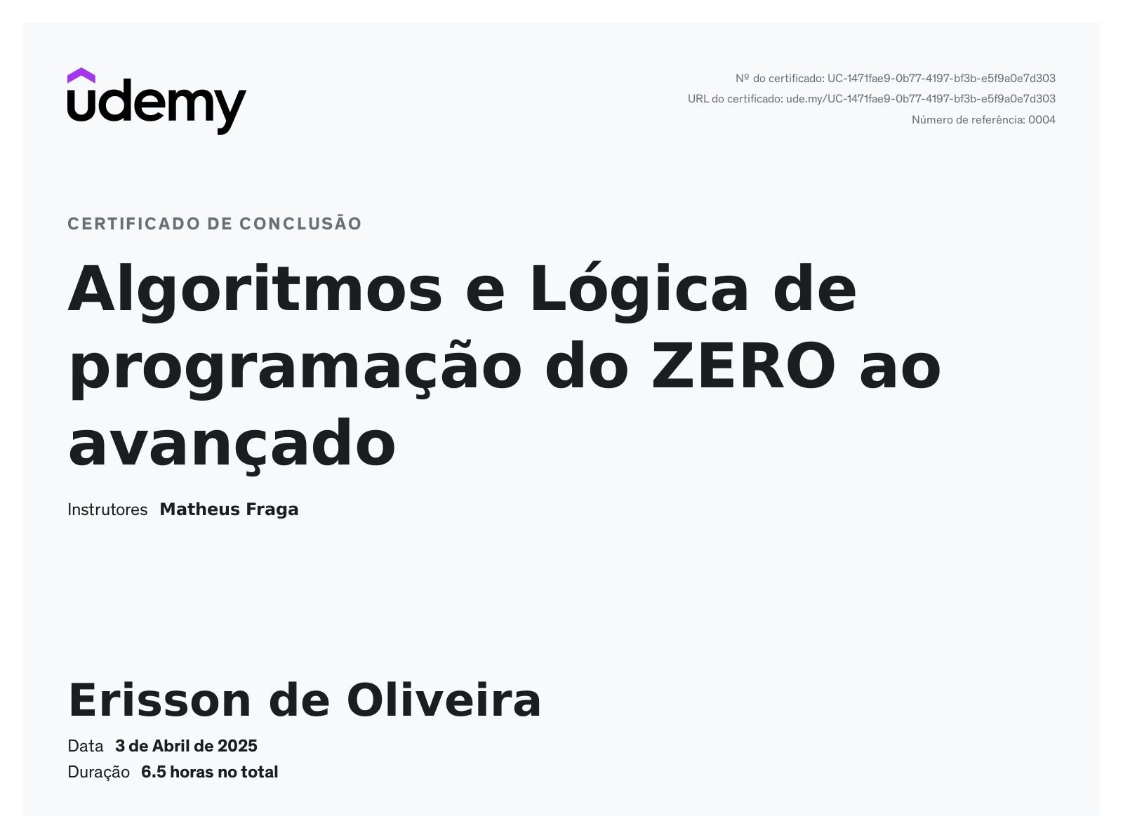 Erisson de Oliveira - Full Stack Developer | JavaScript I React I ...