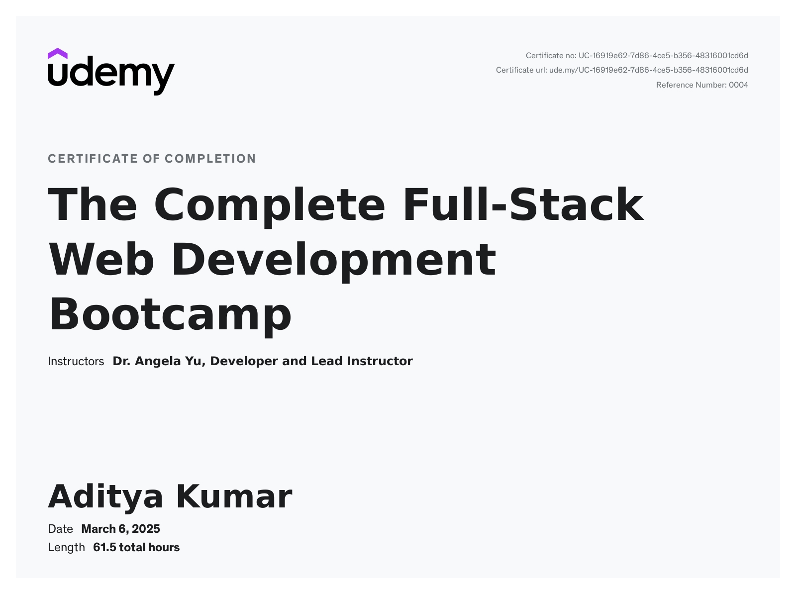 Aditya Kumar - MERN Stack Developer | Specializing in React, Node.js ...