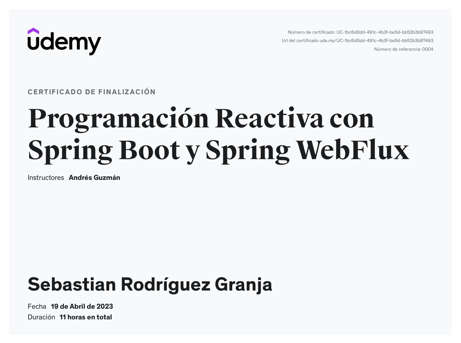 Sebastian Rodríguez Granja - Technical Lead | Java Senior Developer ...