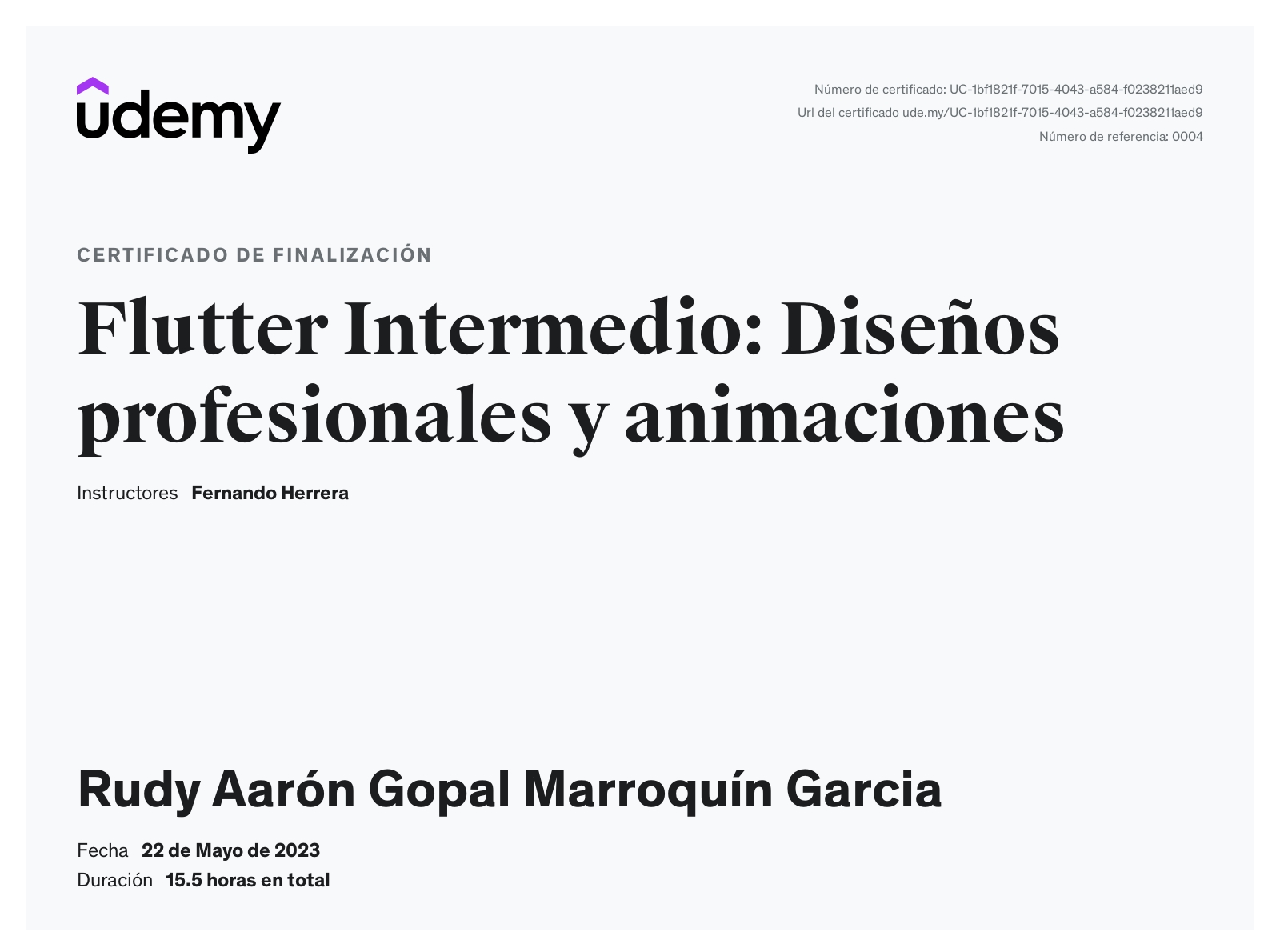 Flutter Intermedio: Diseños profesionales y animaciones