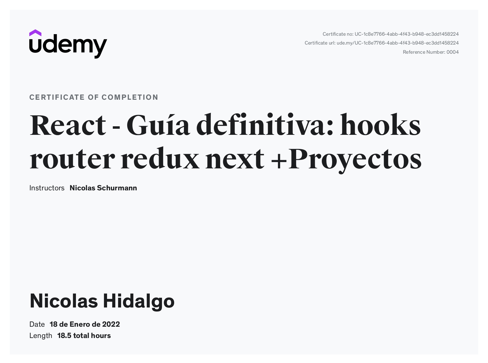Nicolas Hidalgo Castillo - Software Engineer | Fullstack developer ...
