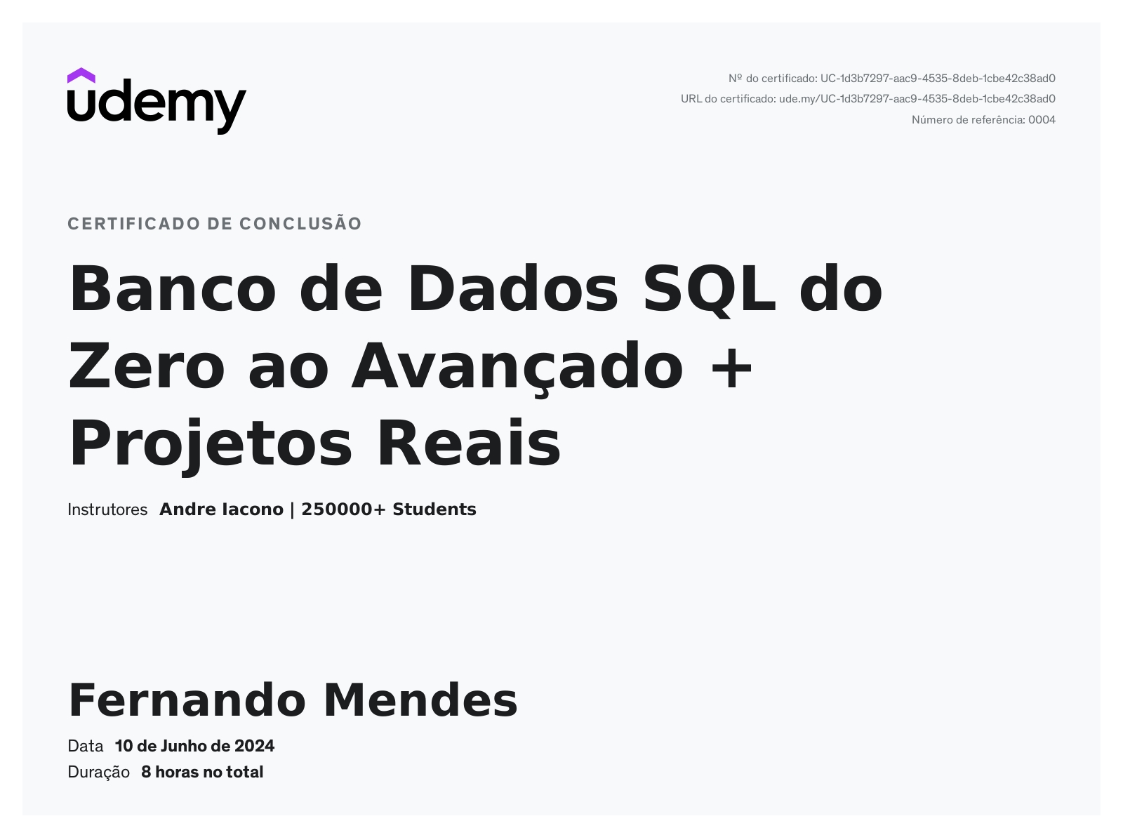 Fernando Mendes - Analista de Dados | Data Analytics | SQL | Python ...