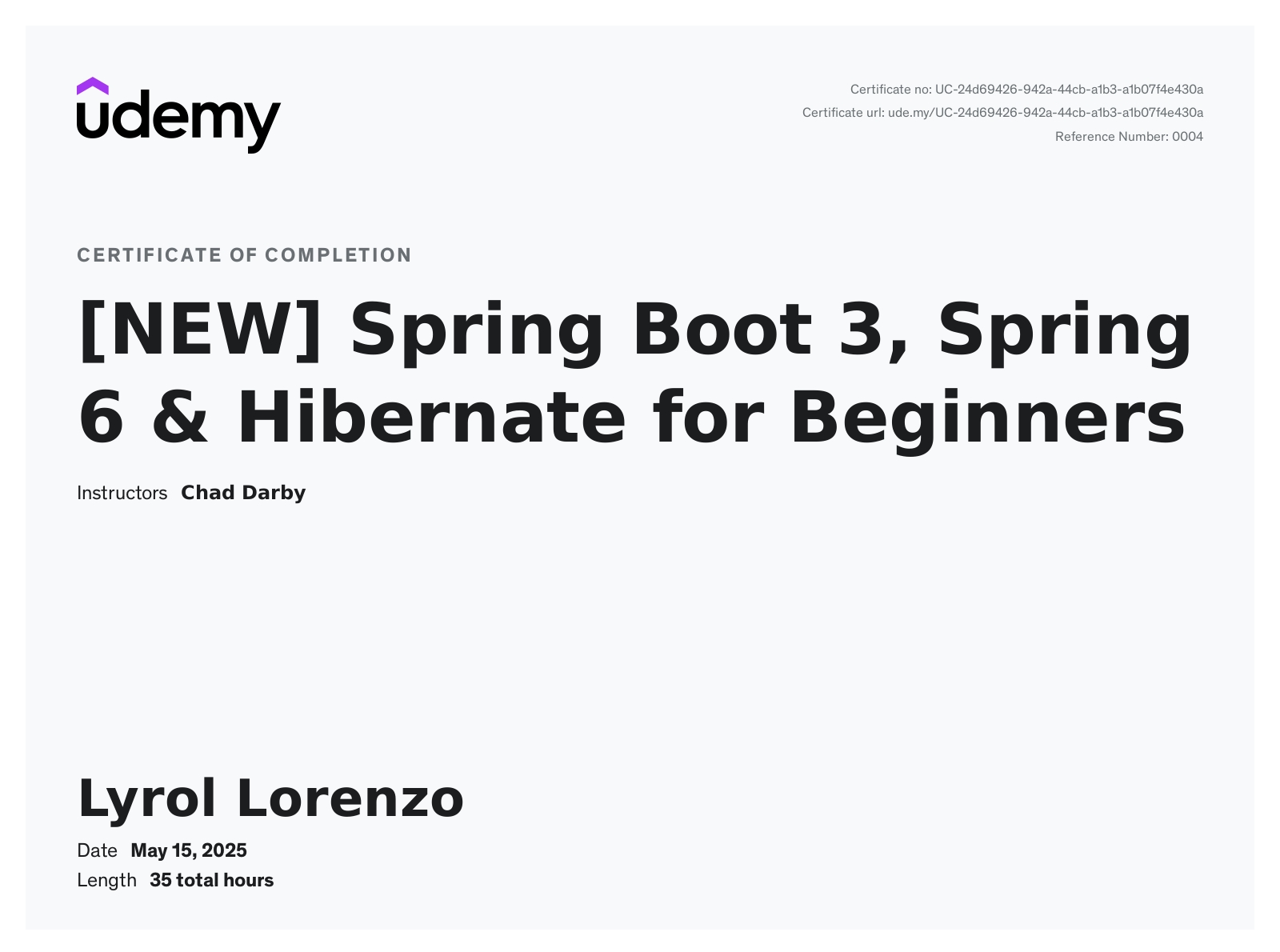 Lyrol Lorenzo - Backend Software Engineer – Java / Spring Boot ...