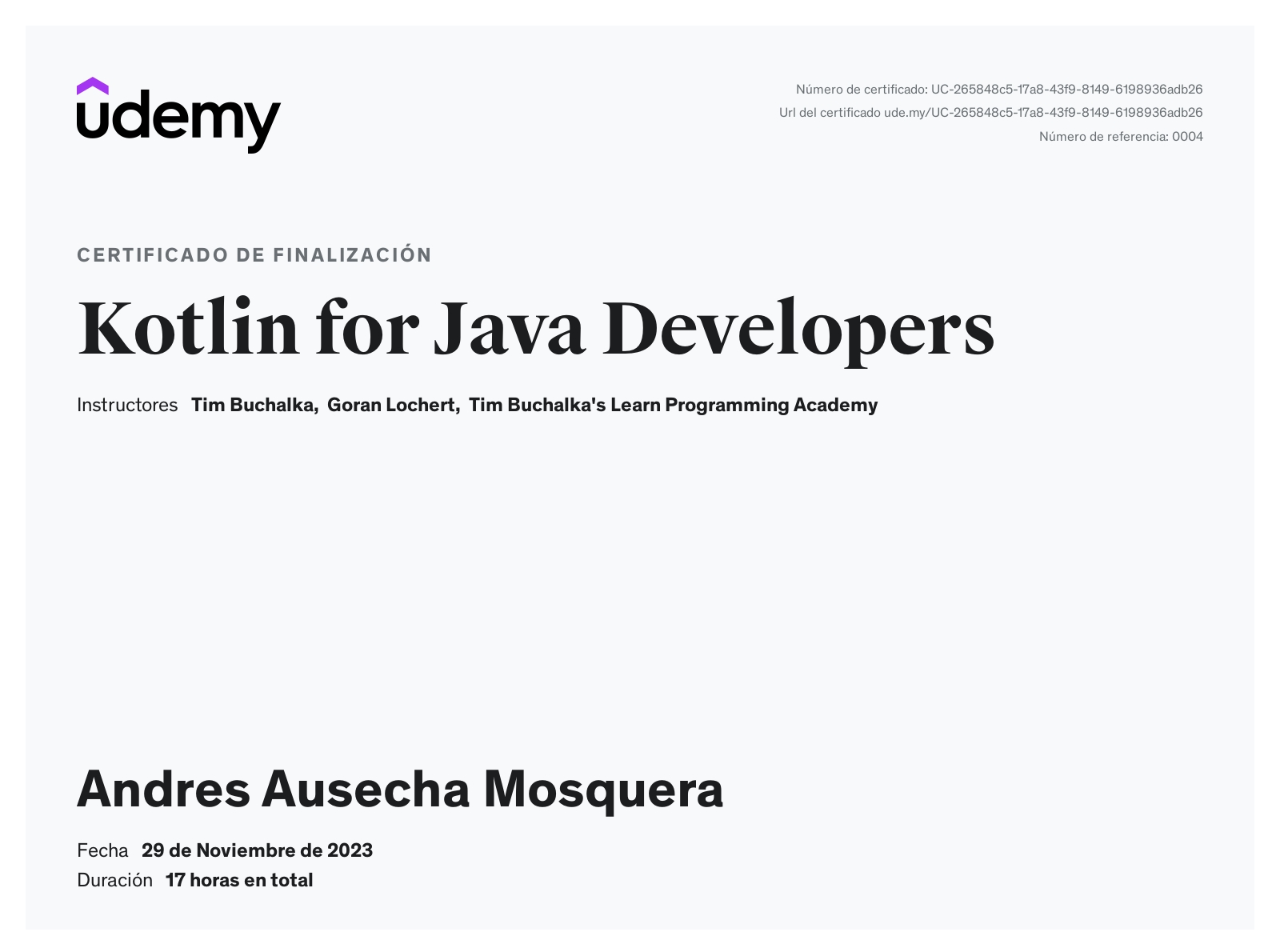 Andres Ausecha Mosquera - Senior Software Engineer | LinkedIn