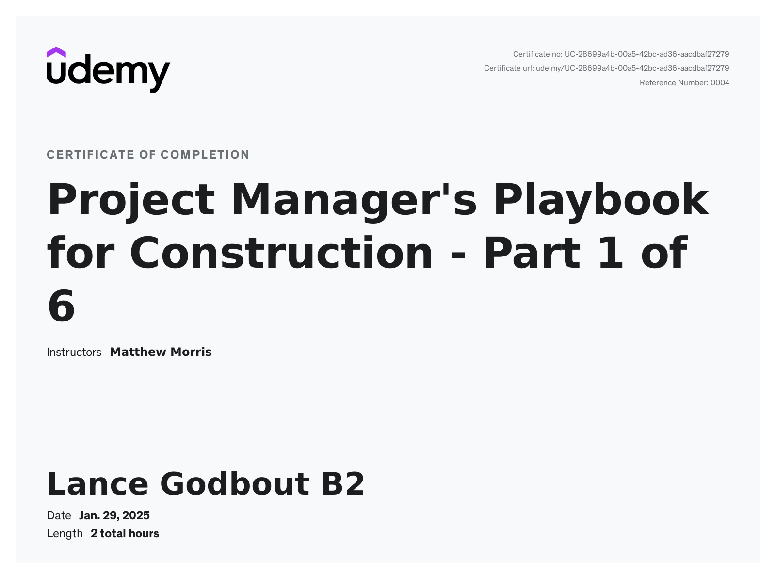 Lance Godbout - B2 Constructors, LLC | LinkedIn