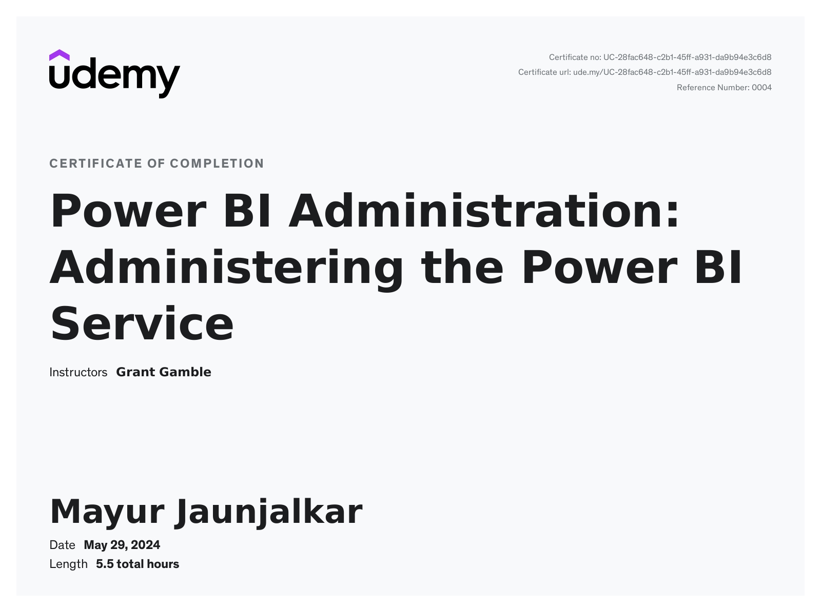 Mayur J. - PL 300 - Microsoft Certified Data Analyst | Power BI ...