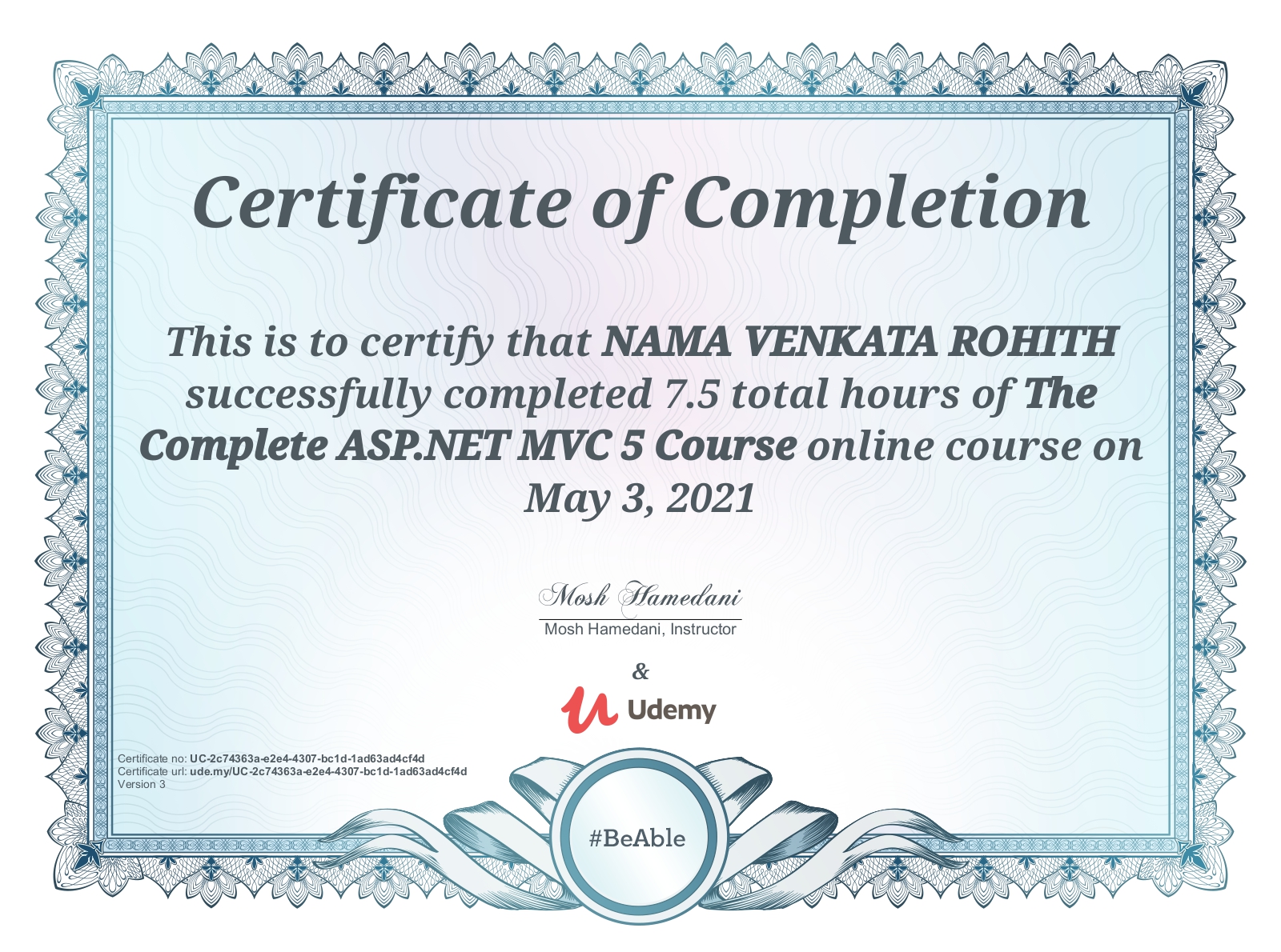 Nama Venkata Rohith - Software Engineer ll | Deloitte | .Net Core ...