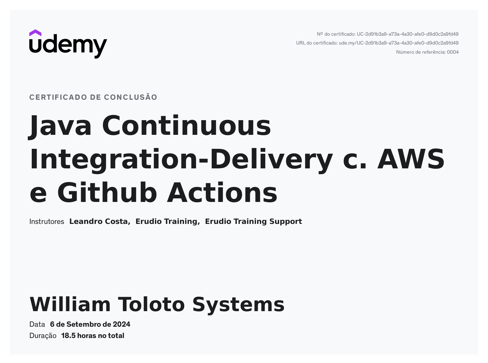 William Toloto - Software Engineer | Java | Spring Boot | AWS | Maven ...
