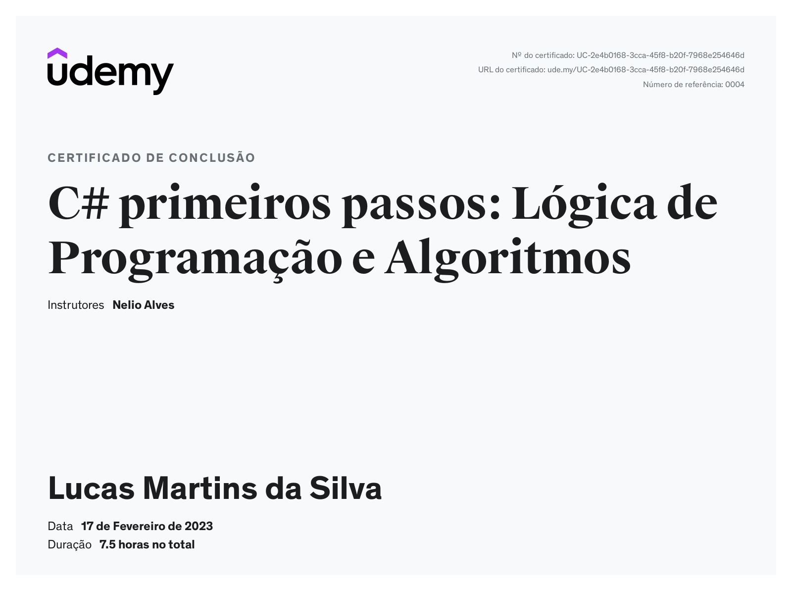 Lucas Martins - Desenvolvedor Backend | C# · .NET · ASP.NET Core ...