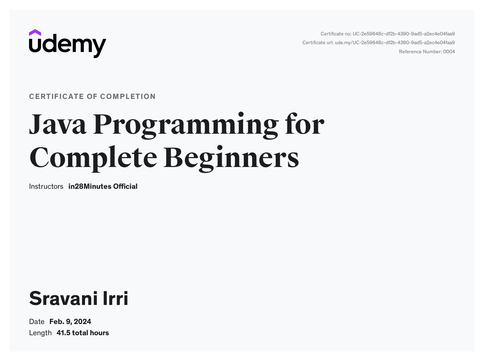 Sravani IrrI - Software Engineer | Java | Spring Boot | REST APIs ...
