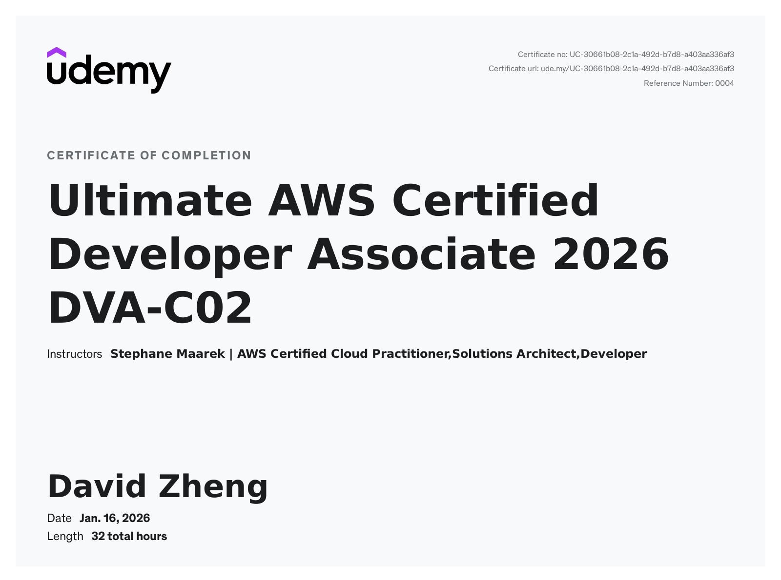 David Z. - Fullstack Software Engineer | LinkedIn