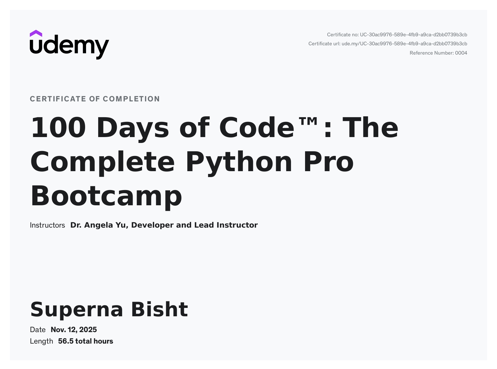 Superna Bisht - Computer Science Undergraduate | C/C++ | Python | DSA ...
