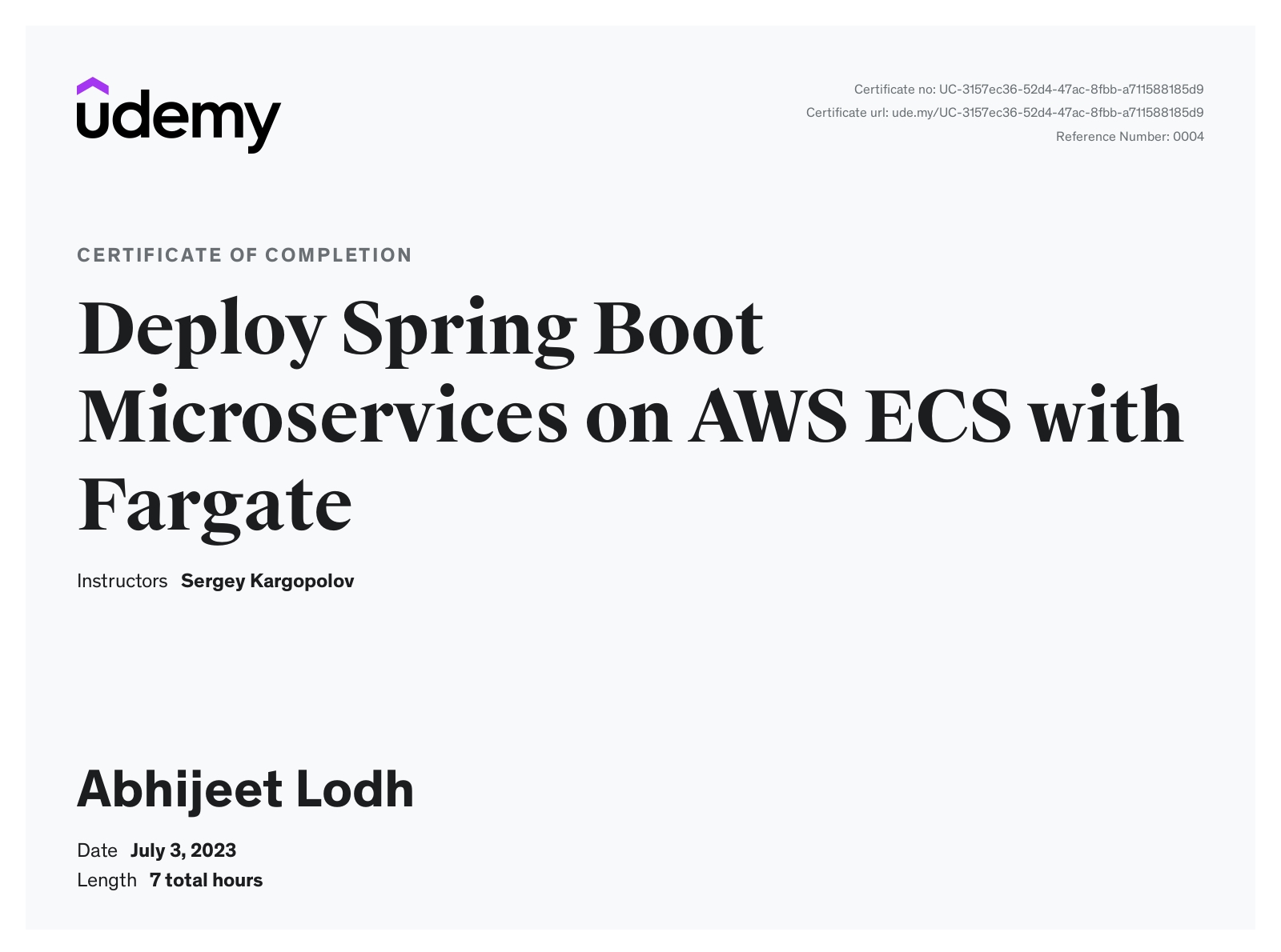 AWS ECS