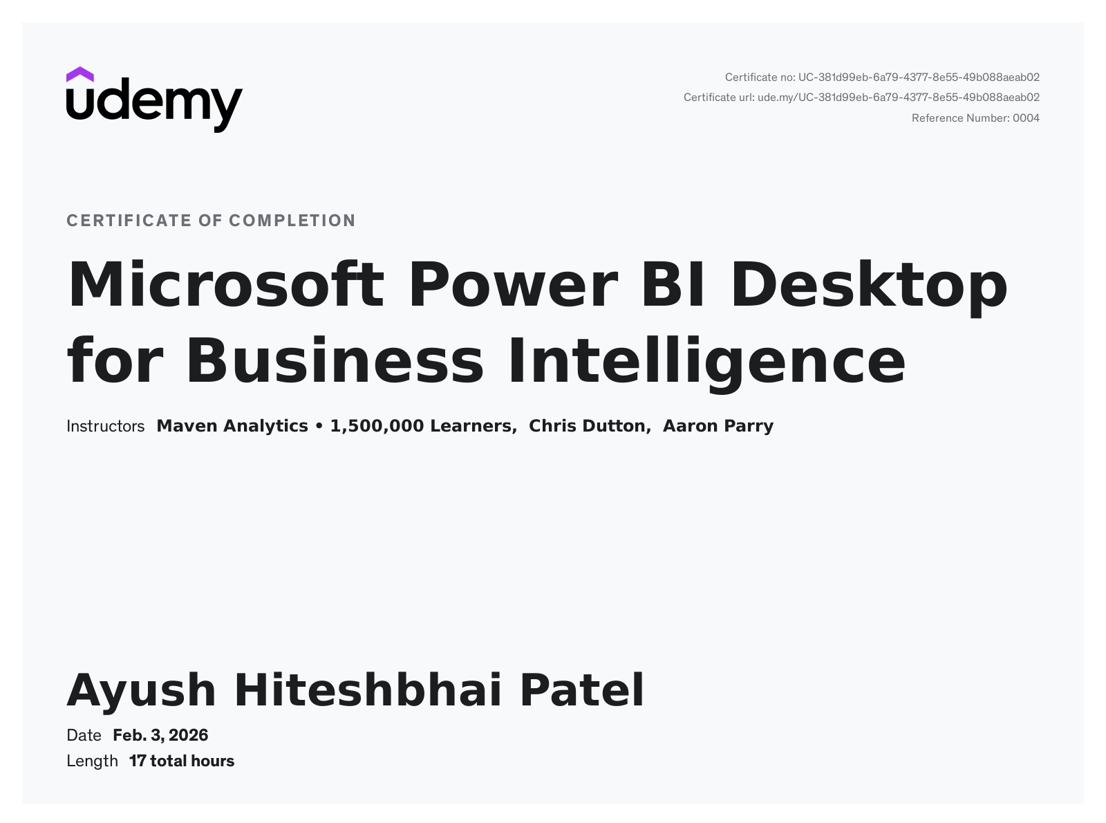 Ayush Patel - Data Analyst | SQL · Python · Power BI · Azure · ETL ...