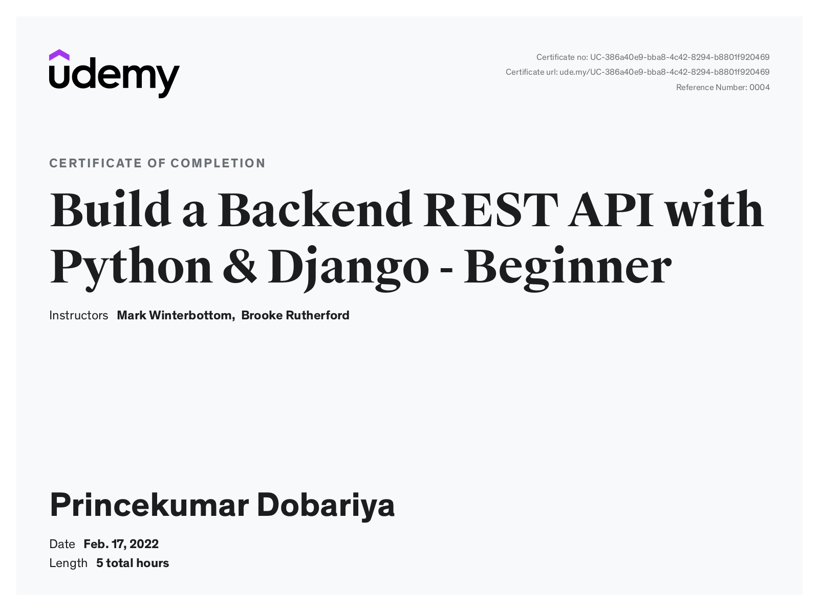 Princekumar Dobariya - Software Engineer | Python | Django | FastAPI ...