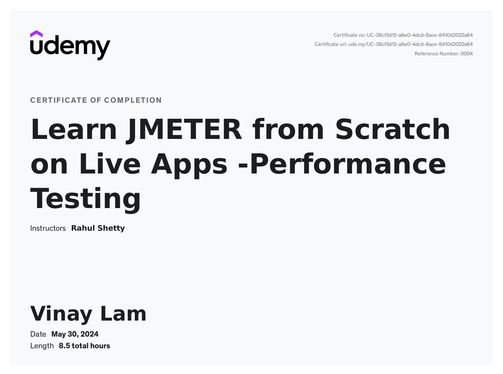 Vinay Lam - Automation Test Engineer @Cognizant | Core java | Selenium ...
