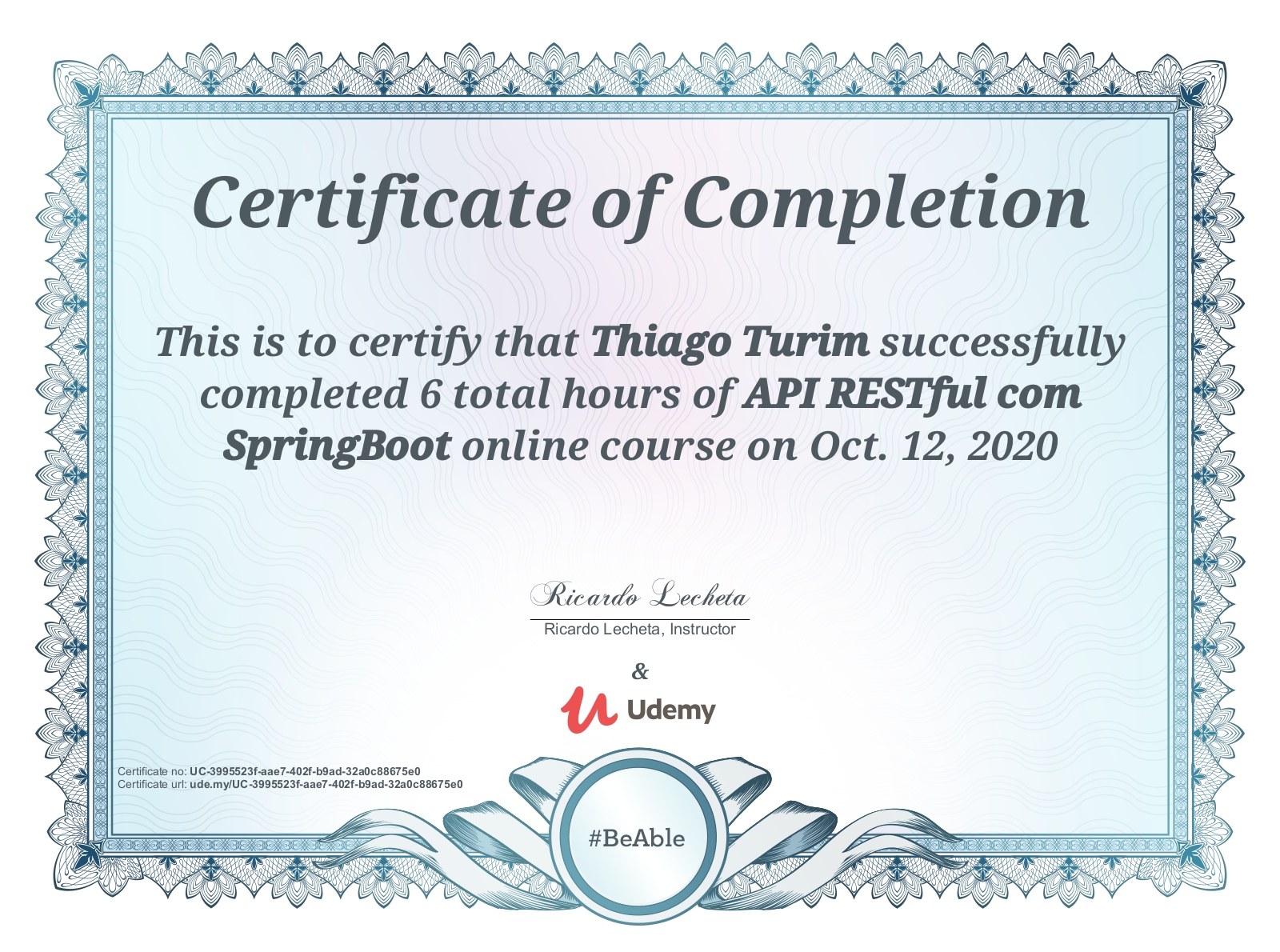 Thiago Turim - Software Engineer | Tech Lead | AWS | LinkedIn