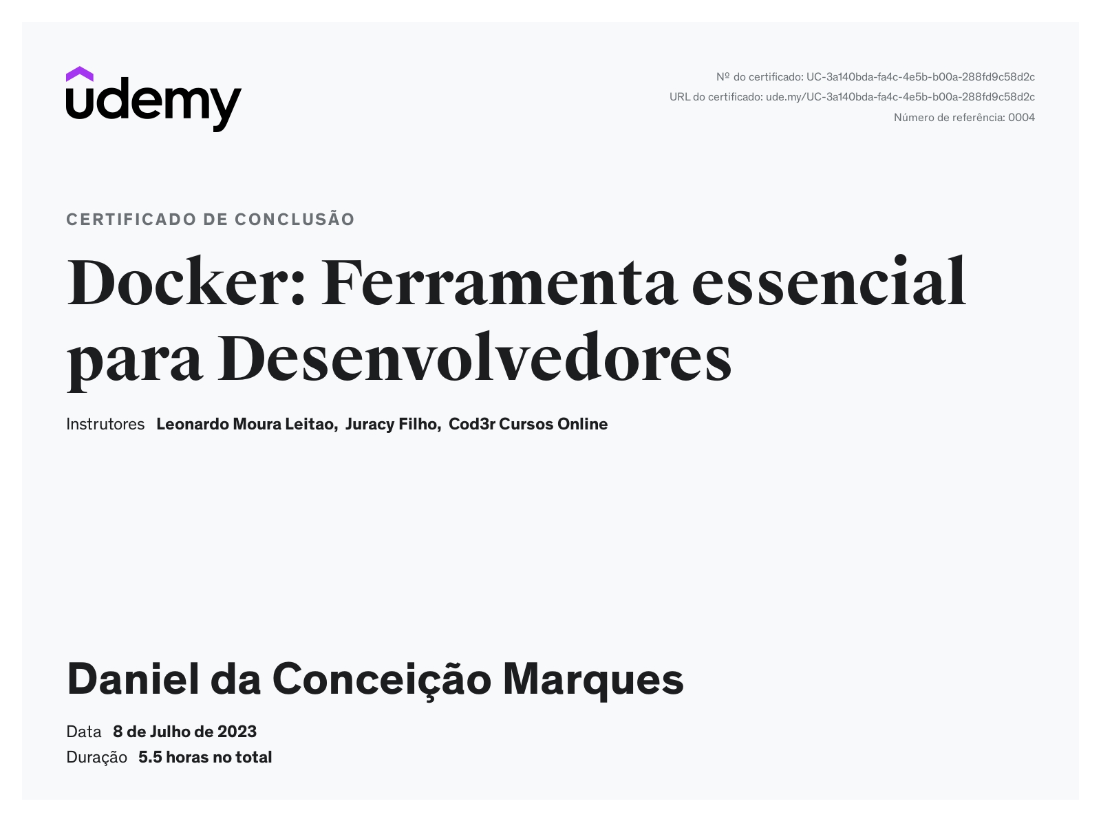 Daniel Marques - Software Engineer | NodeJs | React | AWS | LinkedIn