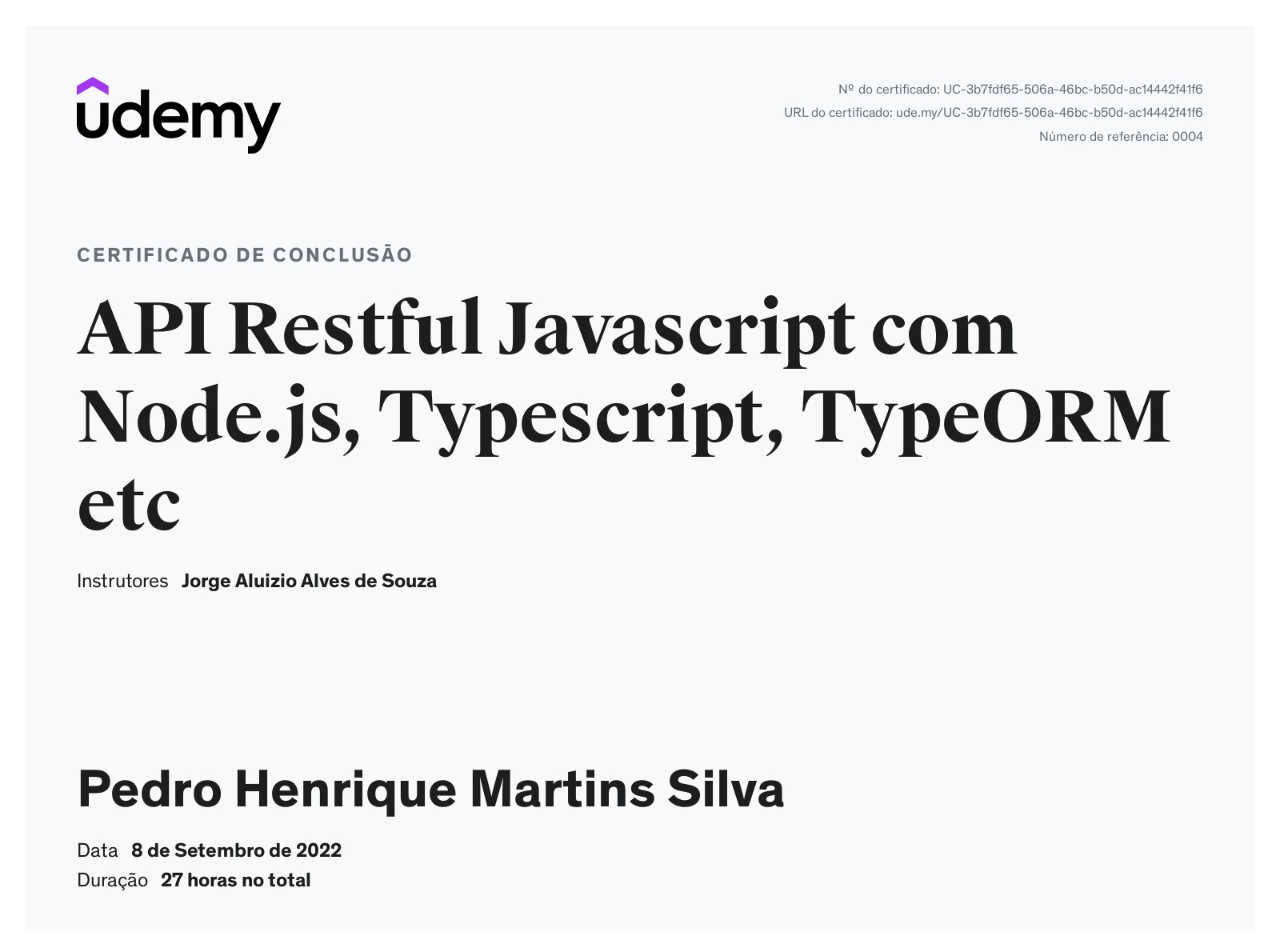 Pedro Henrique - Desenvolvedor FullStack na Vint Global | LinkedIn