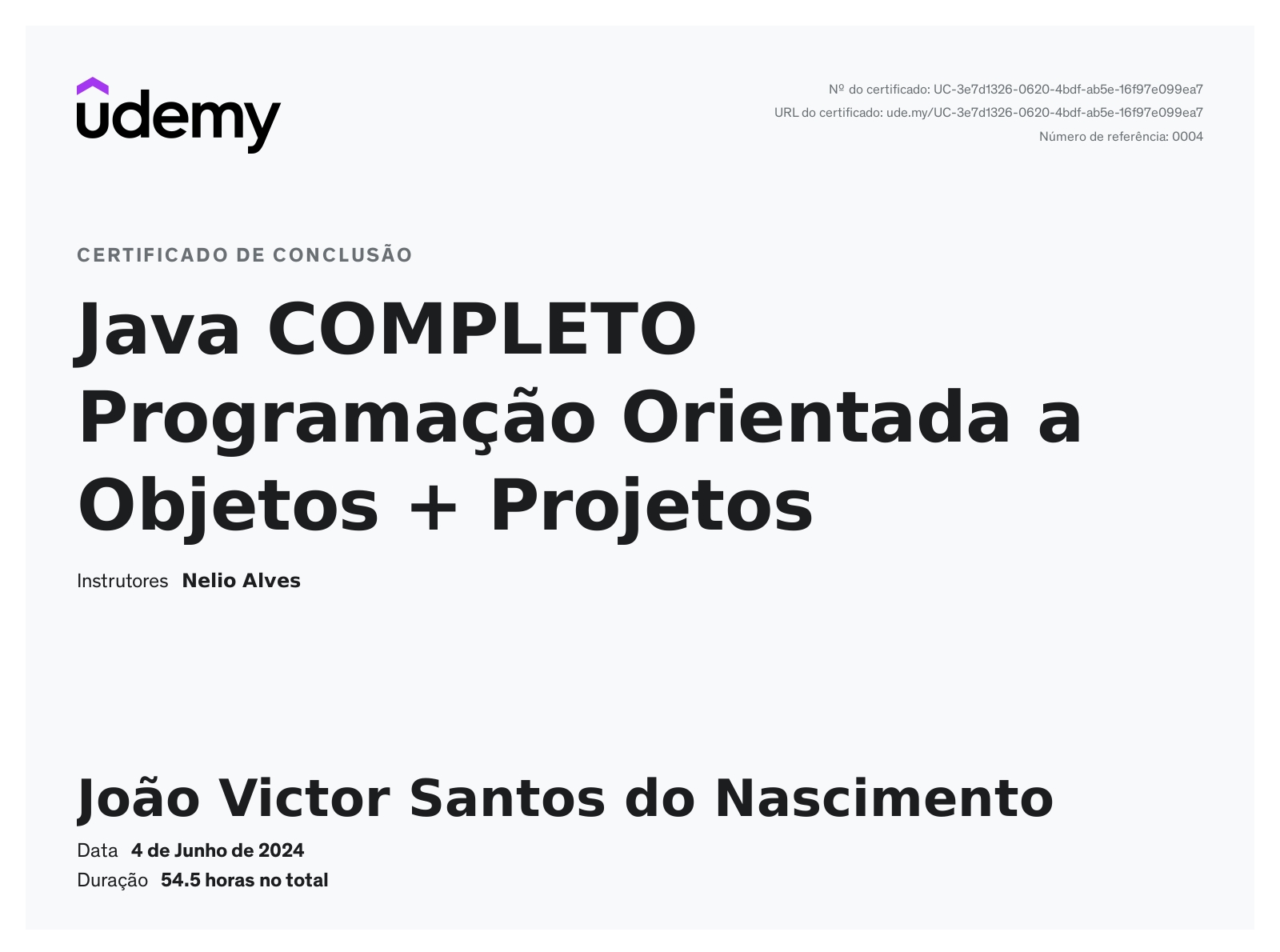 João Victor Santos do Nascimento - Desenvolvedor Java | Spring Boot ...