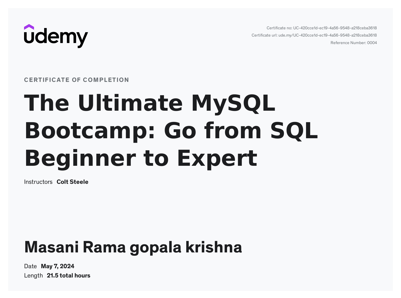 RAMA GOPALA KRISHNA MASANI - Data Analyst | Excel • SQL • Power BI ...