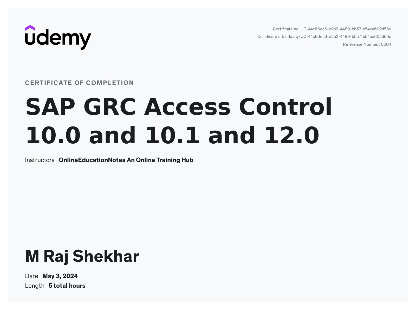 M Raj Shekhar - SAP Security Consultant | LinkedIn