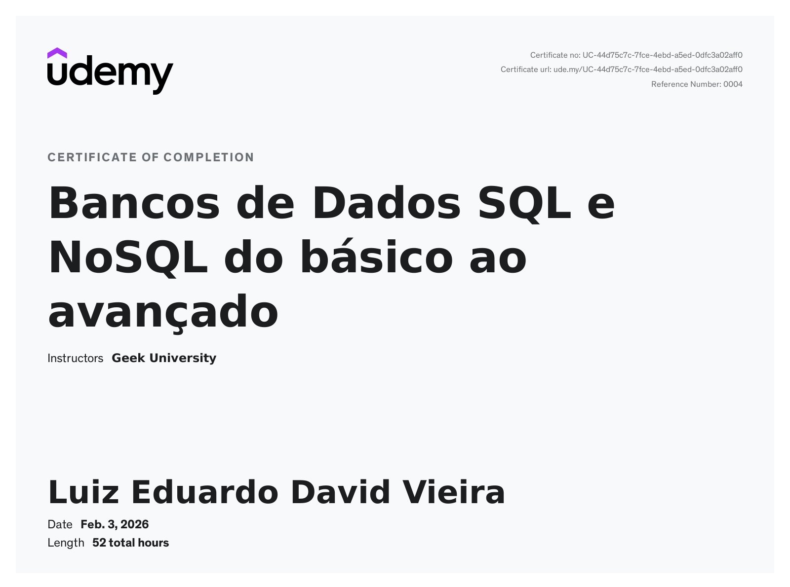 Luiz Eduardo Vieira - Developer | Backend | Python • Django | LinkedIn