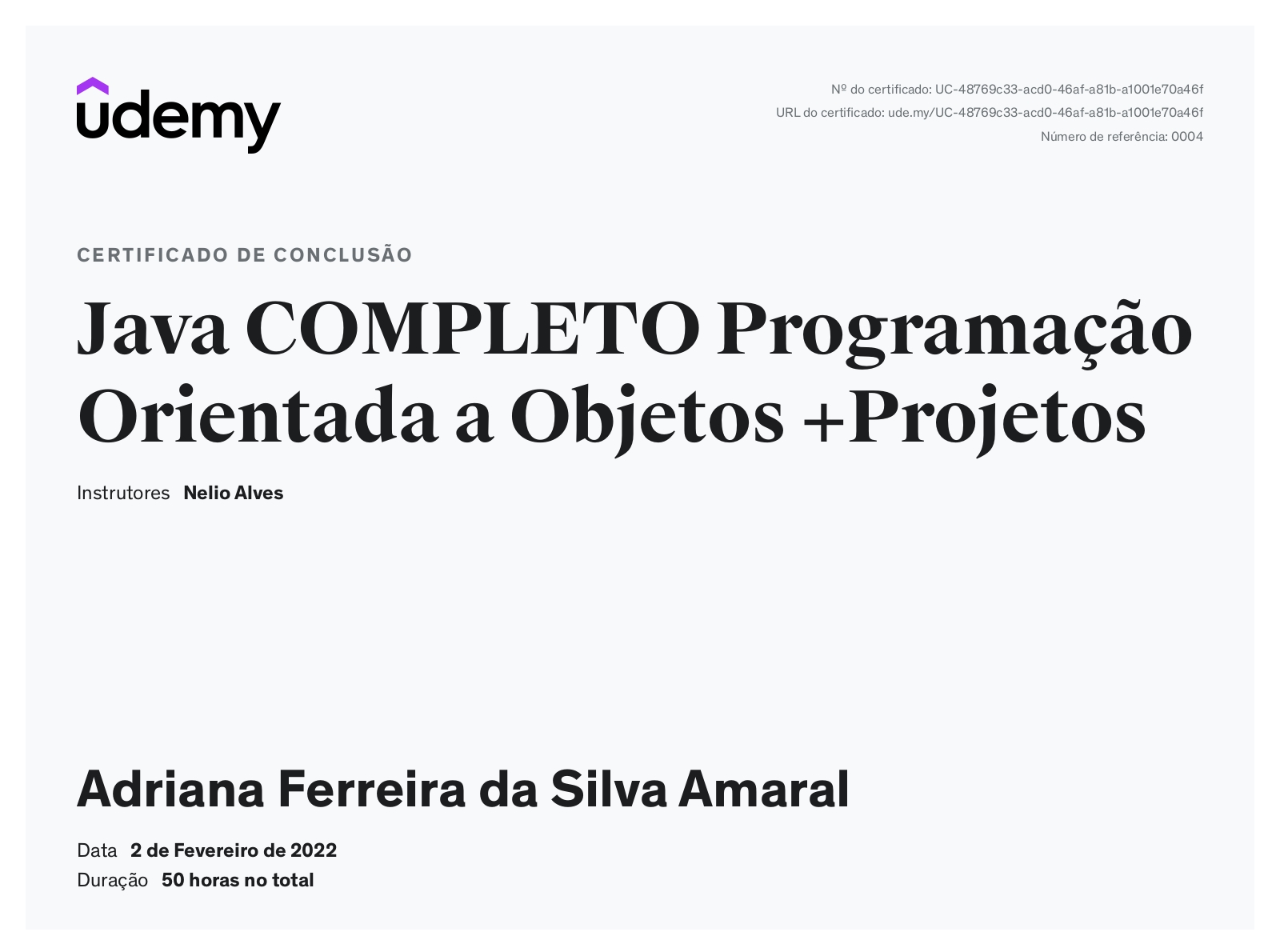 Adriana Ferreira da Silva Amaral - Desenvolvedora Backend Java | Spring ...