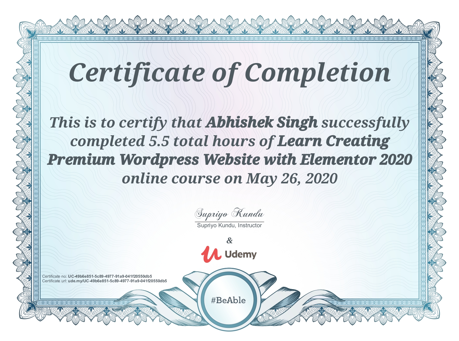 Abhishek Singh Tiwari - Experienced Front-End Developer Proficient in ...