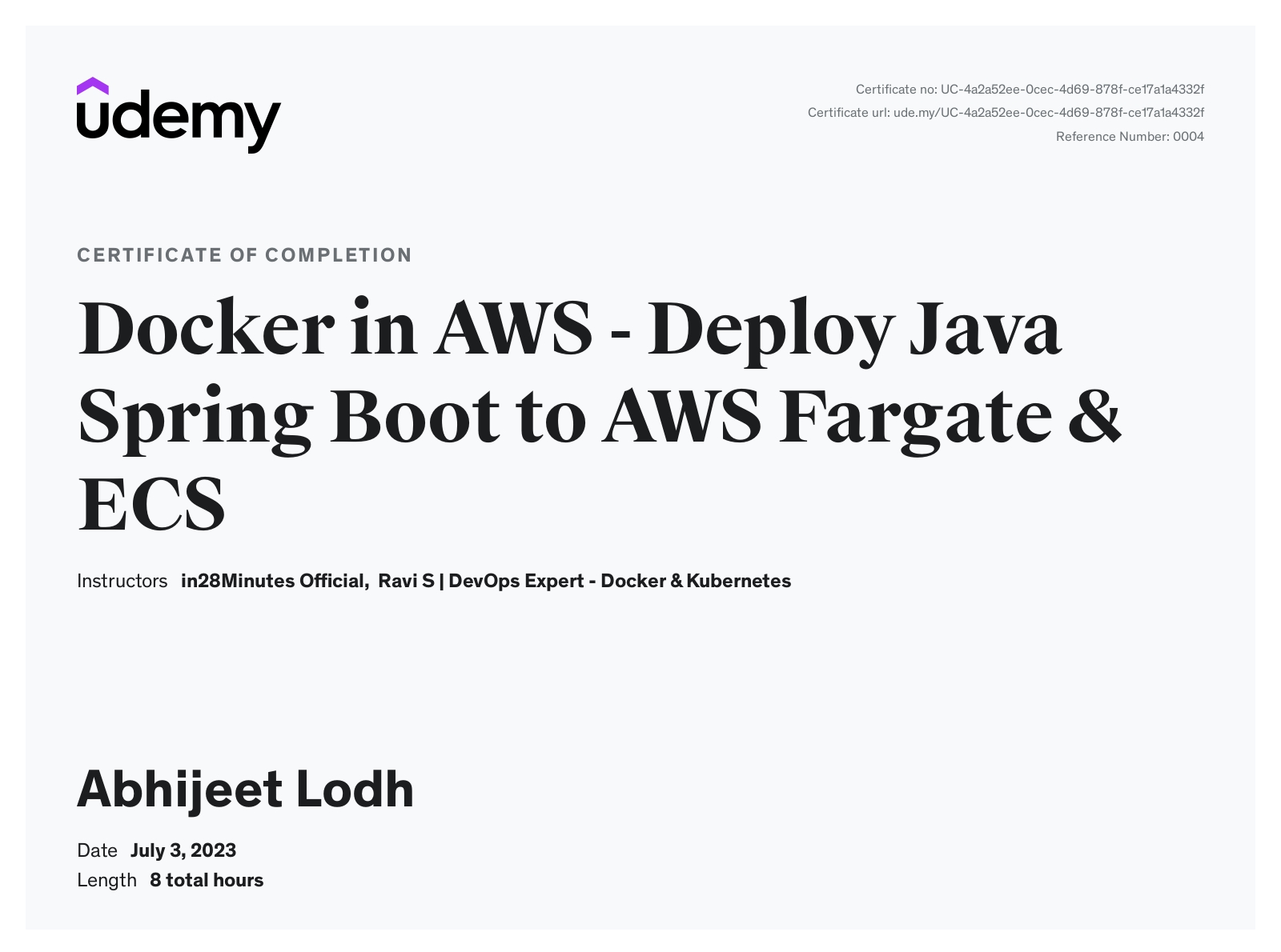 Docker AWS