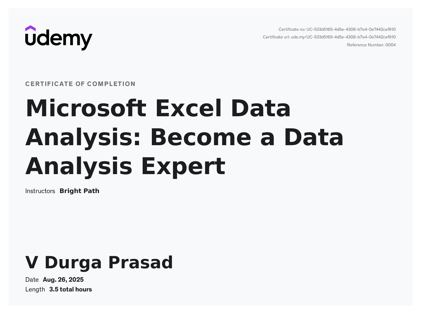 V Durga Prasad - B.Tech Graduate | Aspiring Software Developer ...