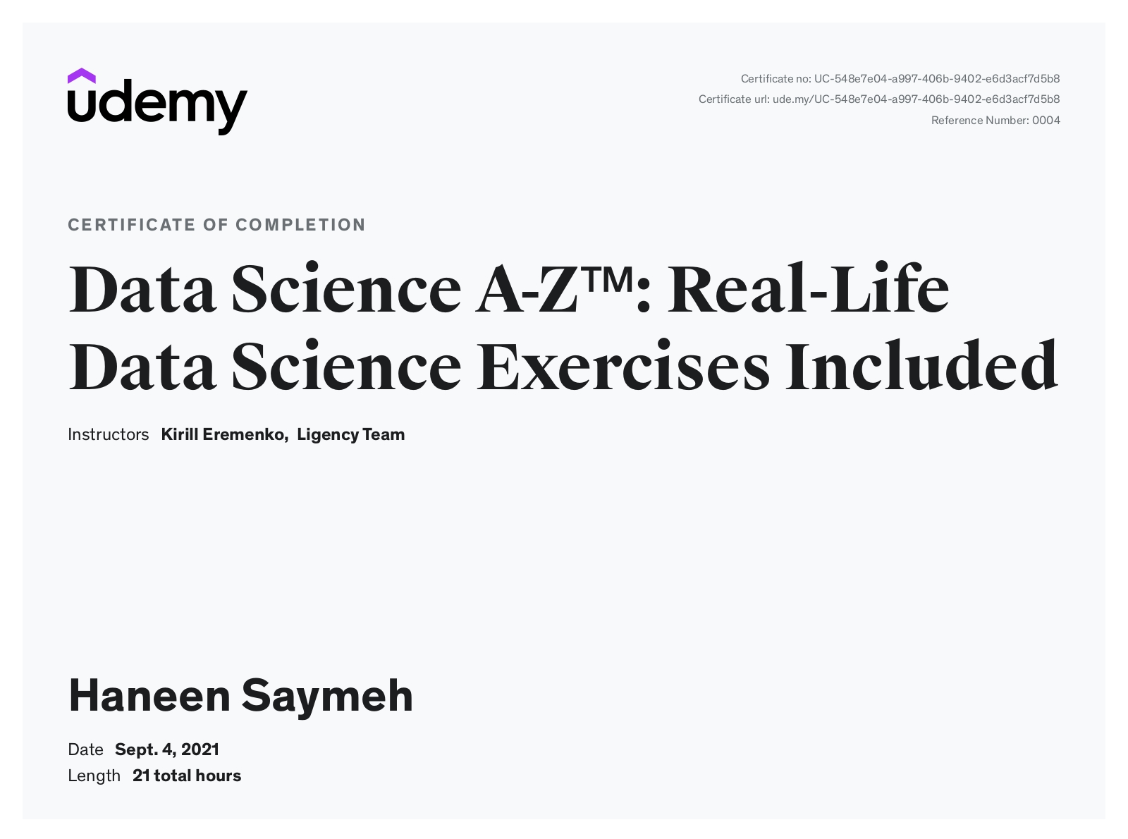 Hanin S. EJADA LinkedIn