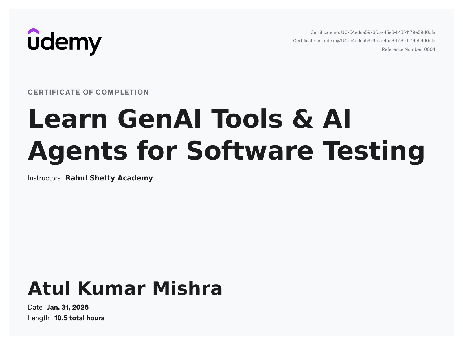 Atul Mishra - QA Engineer | Software Test Engineer | Manual Testing ...