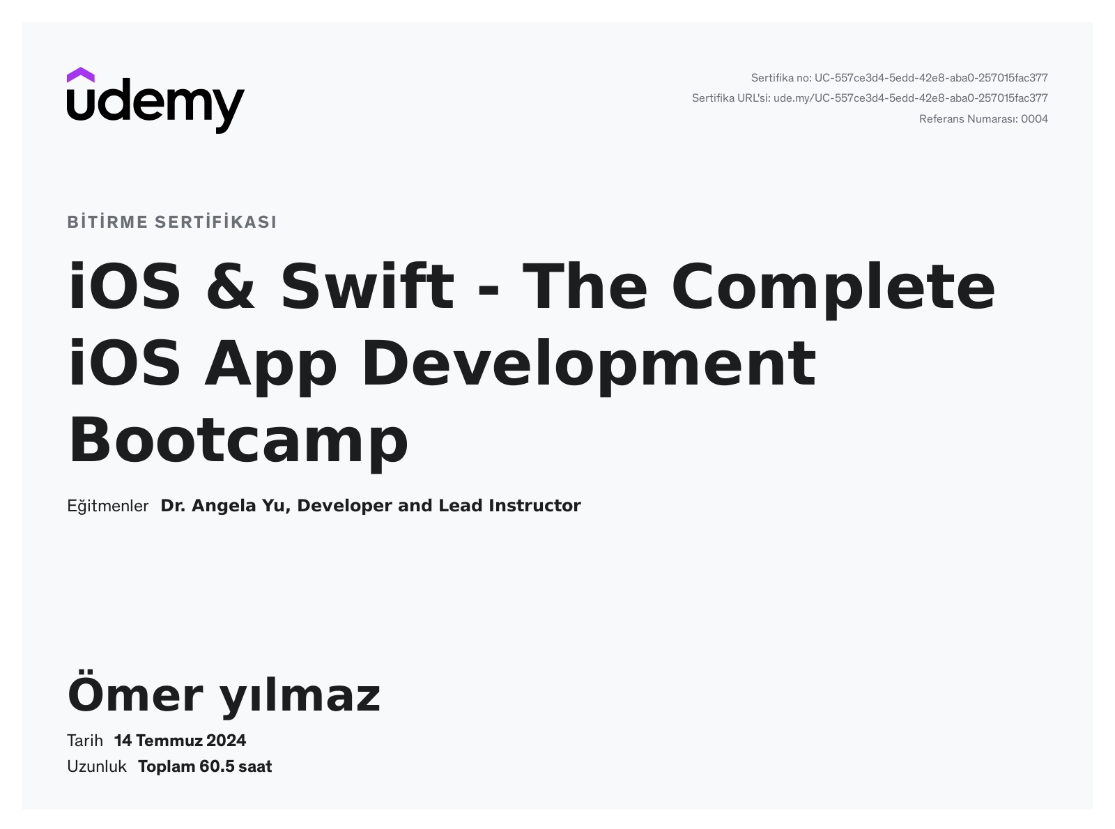 Ömer Yılmaz - iOS Developer | LinkedIn