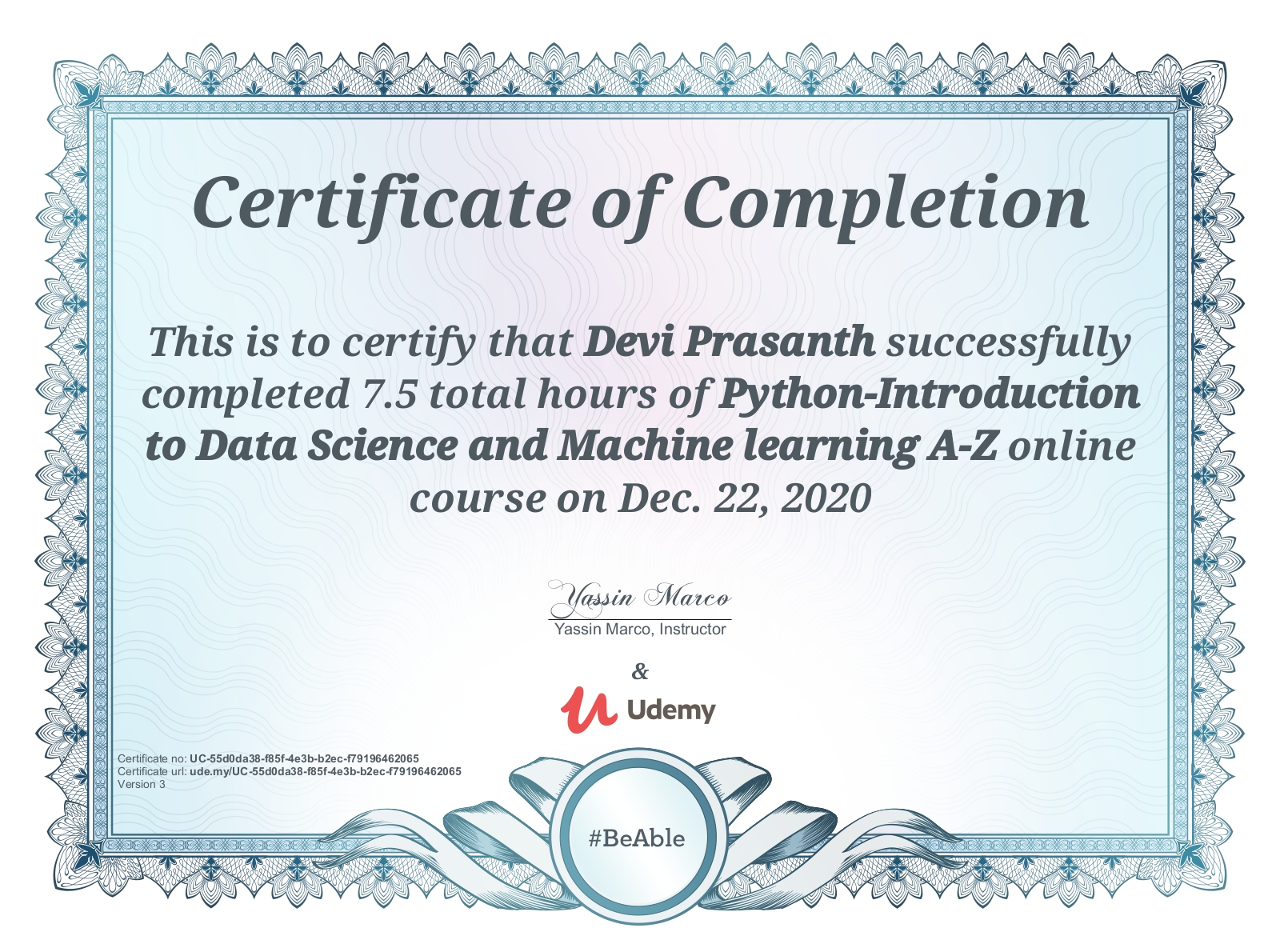 Devi Prasanth Karumanchi - Machine Learning & AI Engineer | MS CS ...