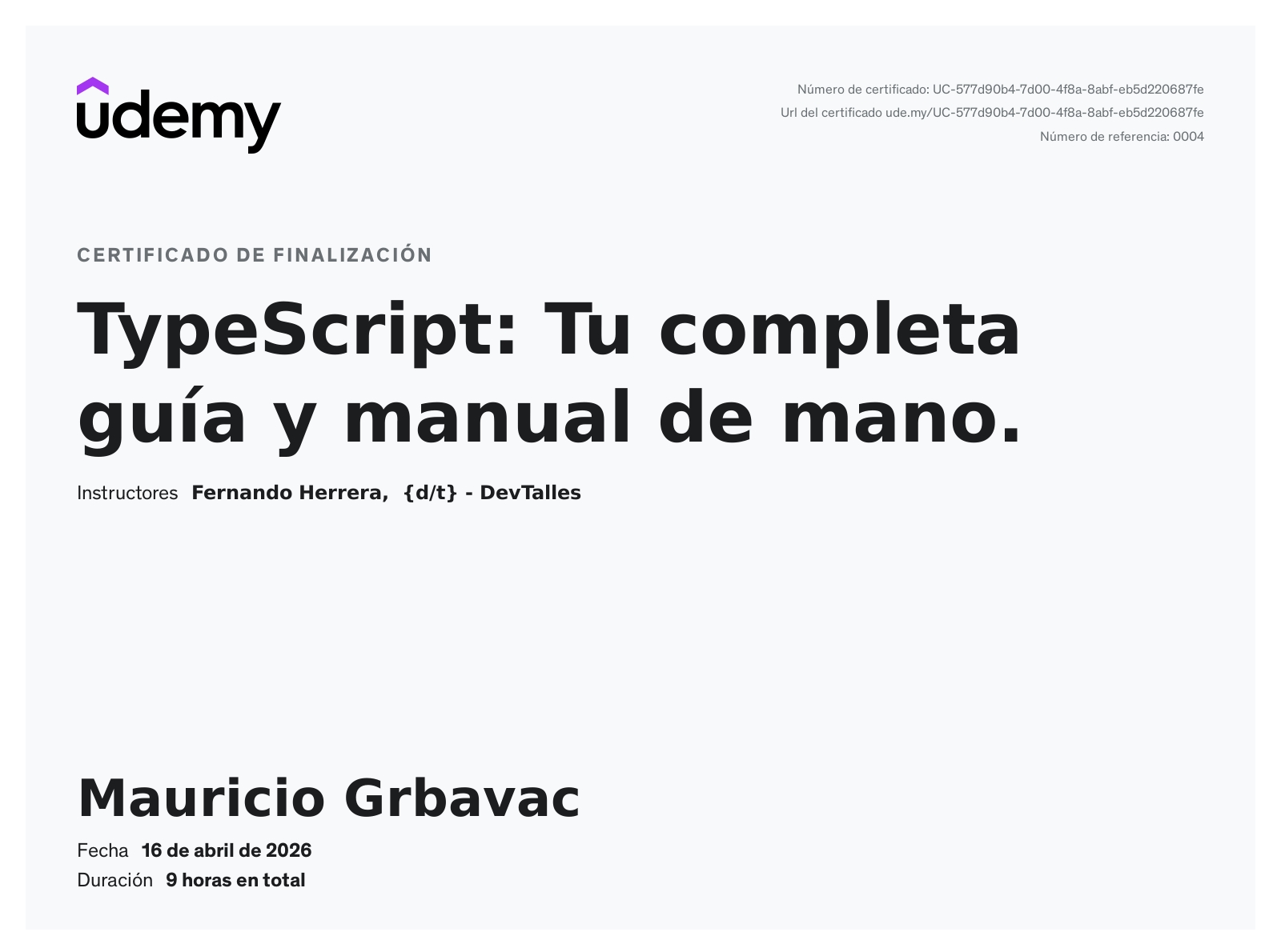 Mauricio Grbavac - Software Developer – Full Stack Developer | LinkedIn