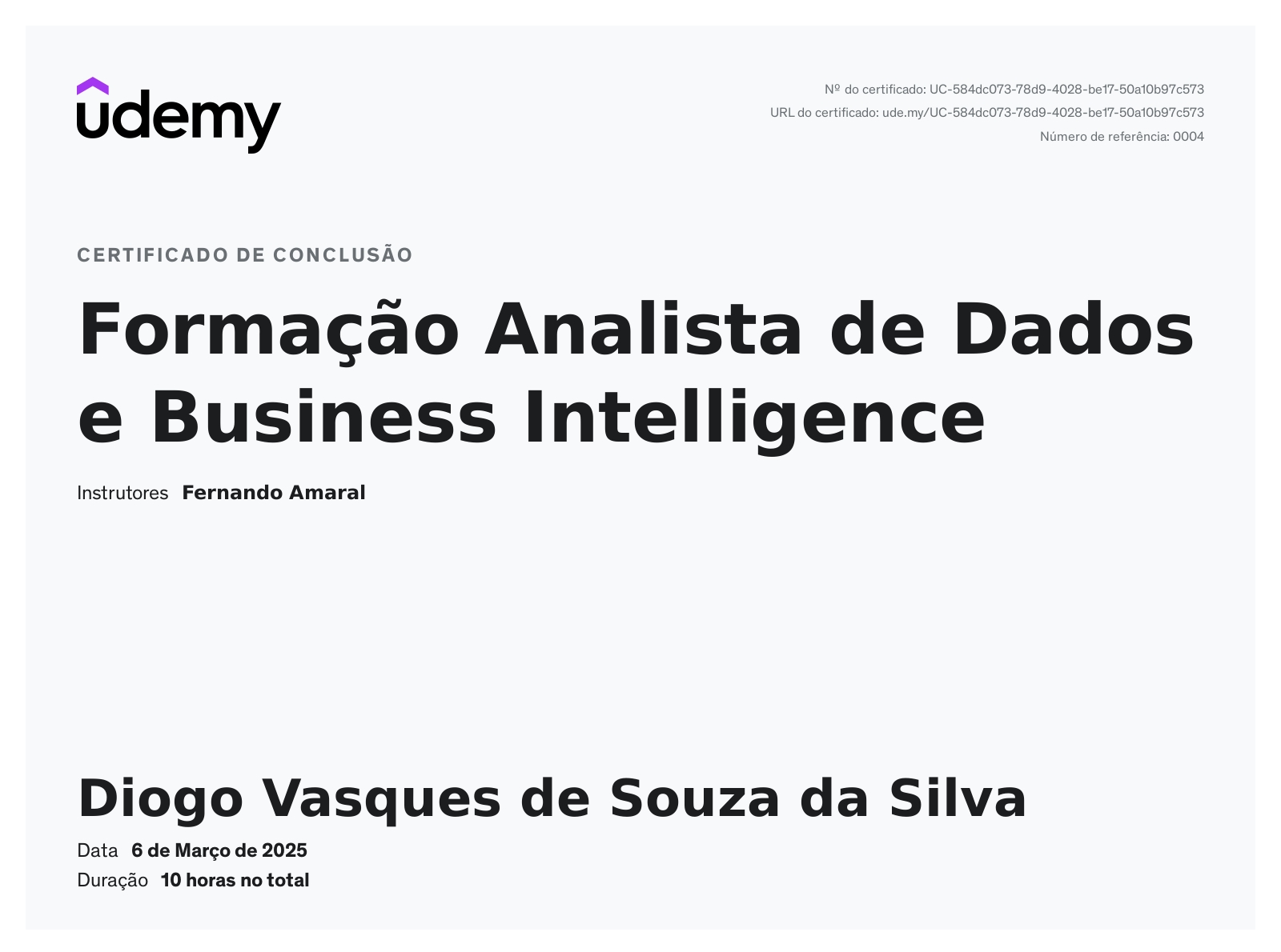 Diogo Vasques - Analista de Dados | Analista de BI | SQL | Python ...