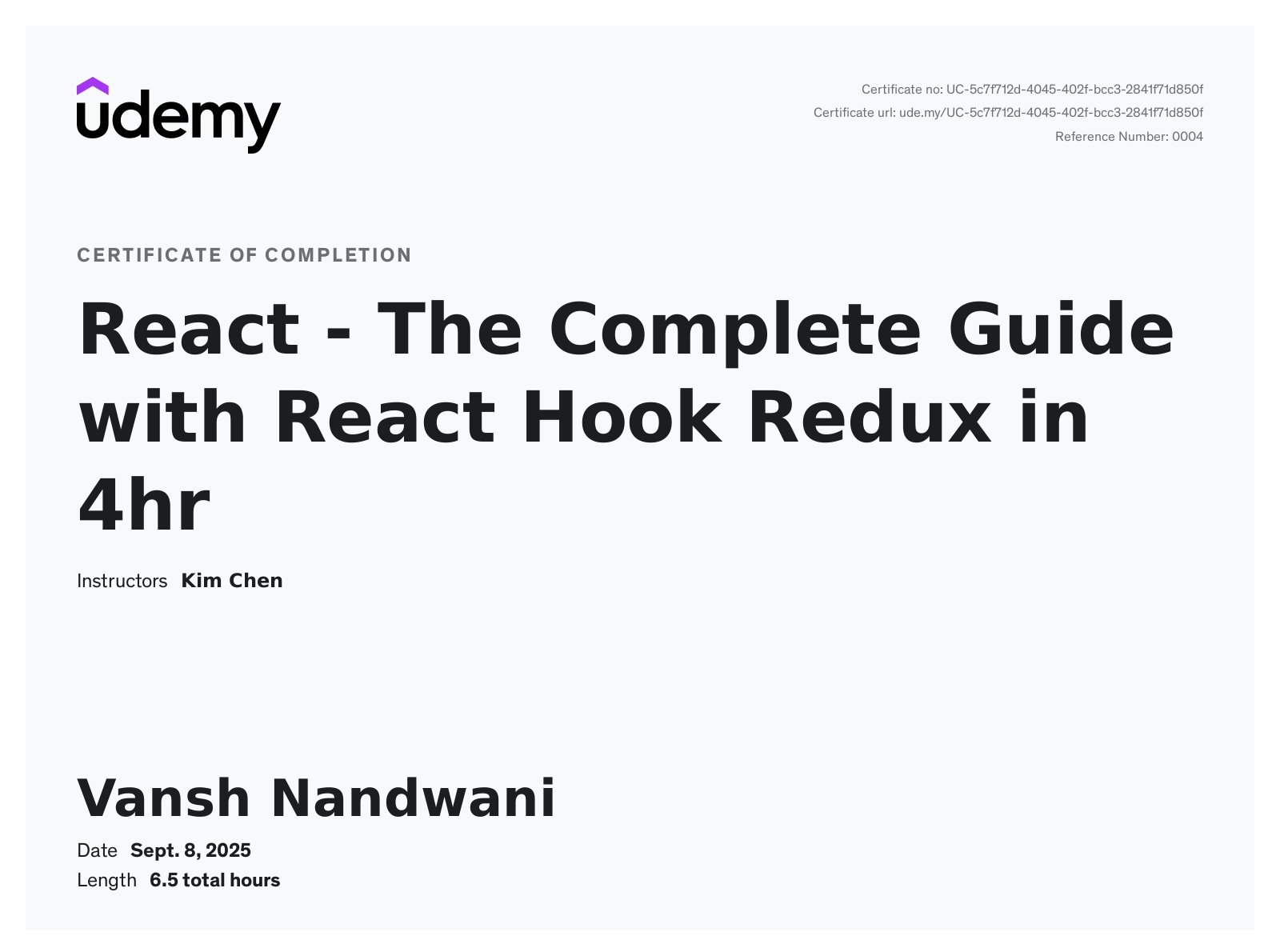 Vansh Nandwani - Full Stack Developer (React/Node/AWS/Microservices ...